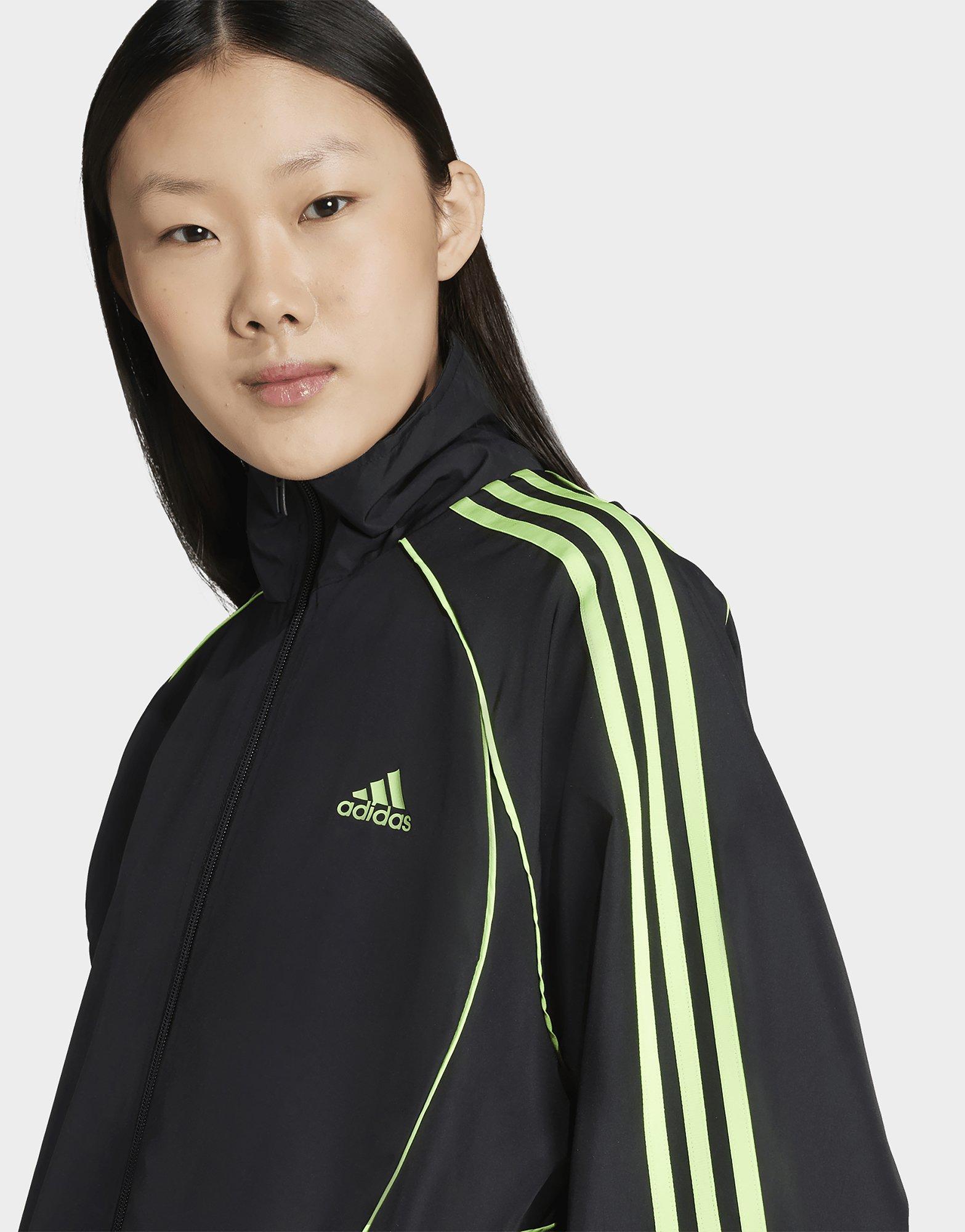 adidas Veste de survêtement toile oversize Teamgeist Adicolor