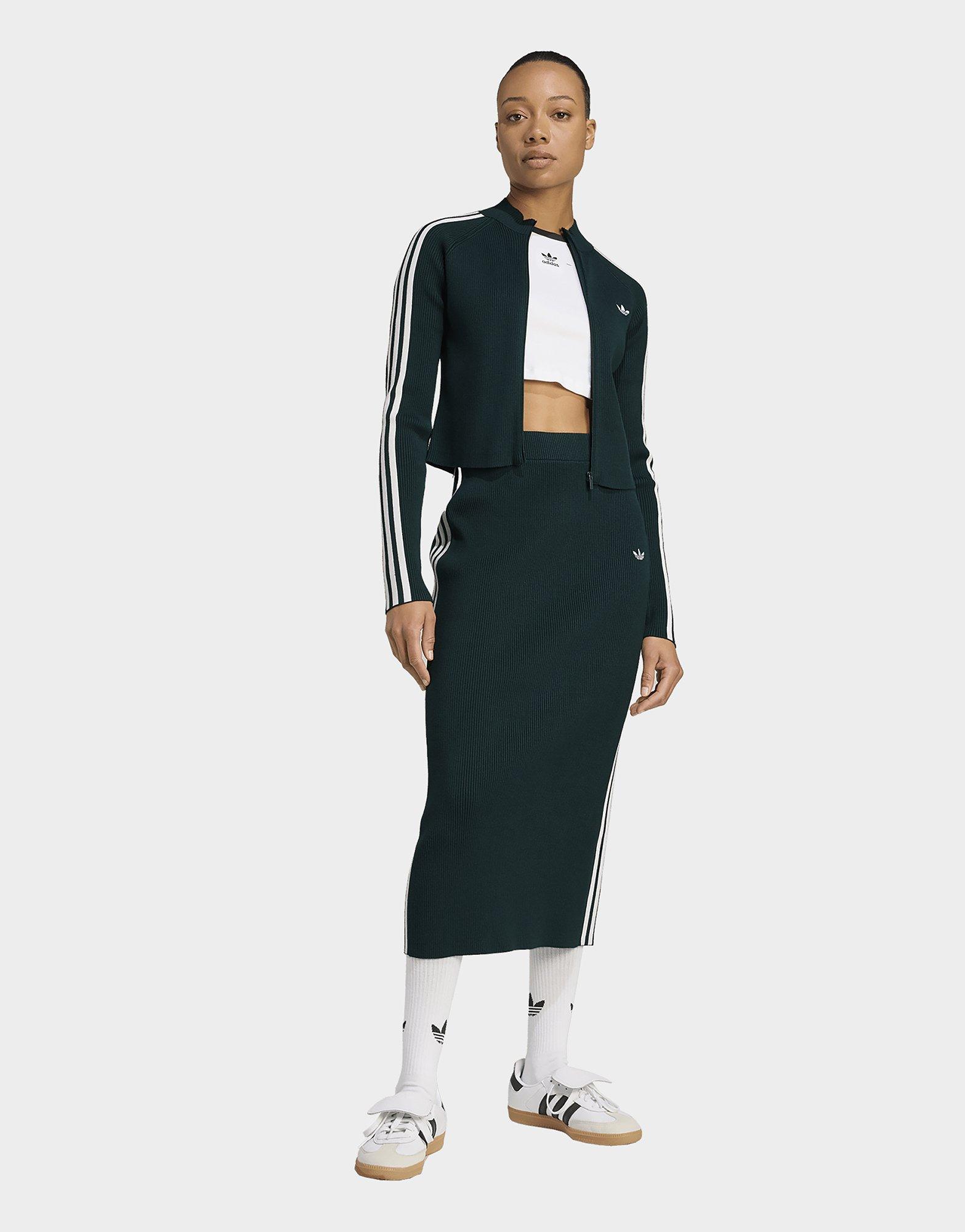 adidas Originals Adicolor 3-Stripes Slim Knit Track Top