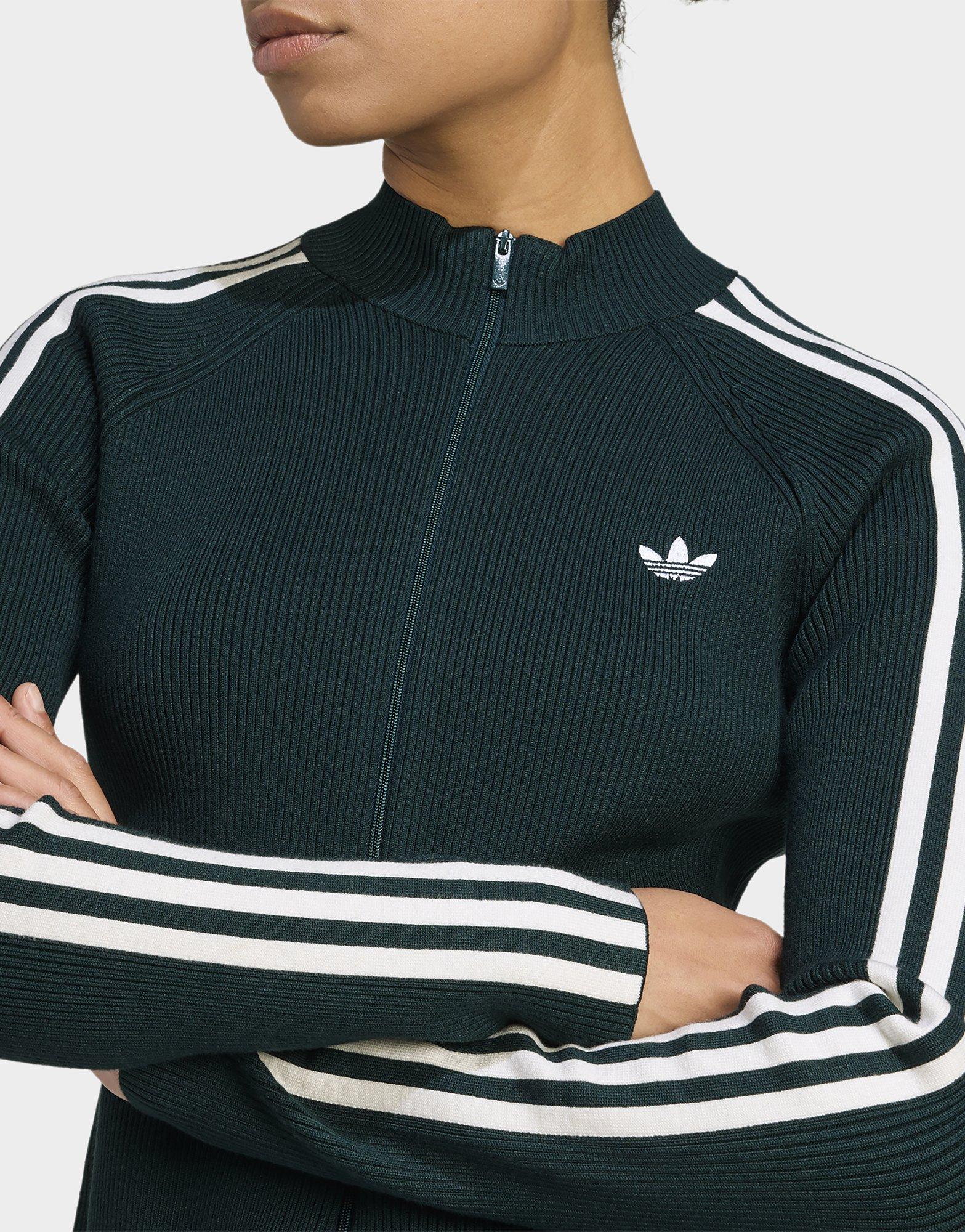 adidas Originals Adicolor 3-Stripes Slim Knit Track Top