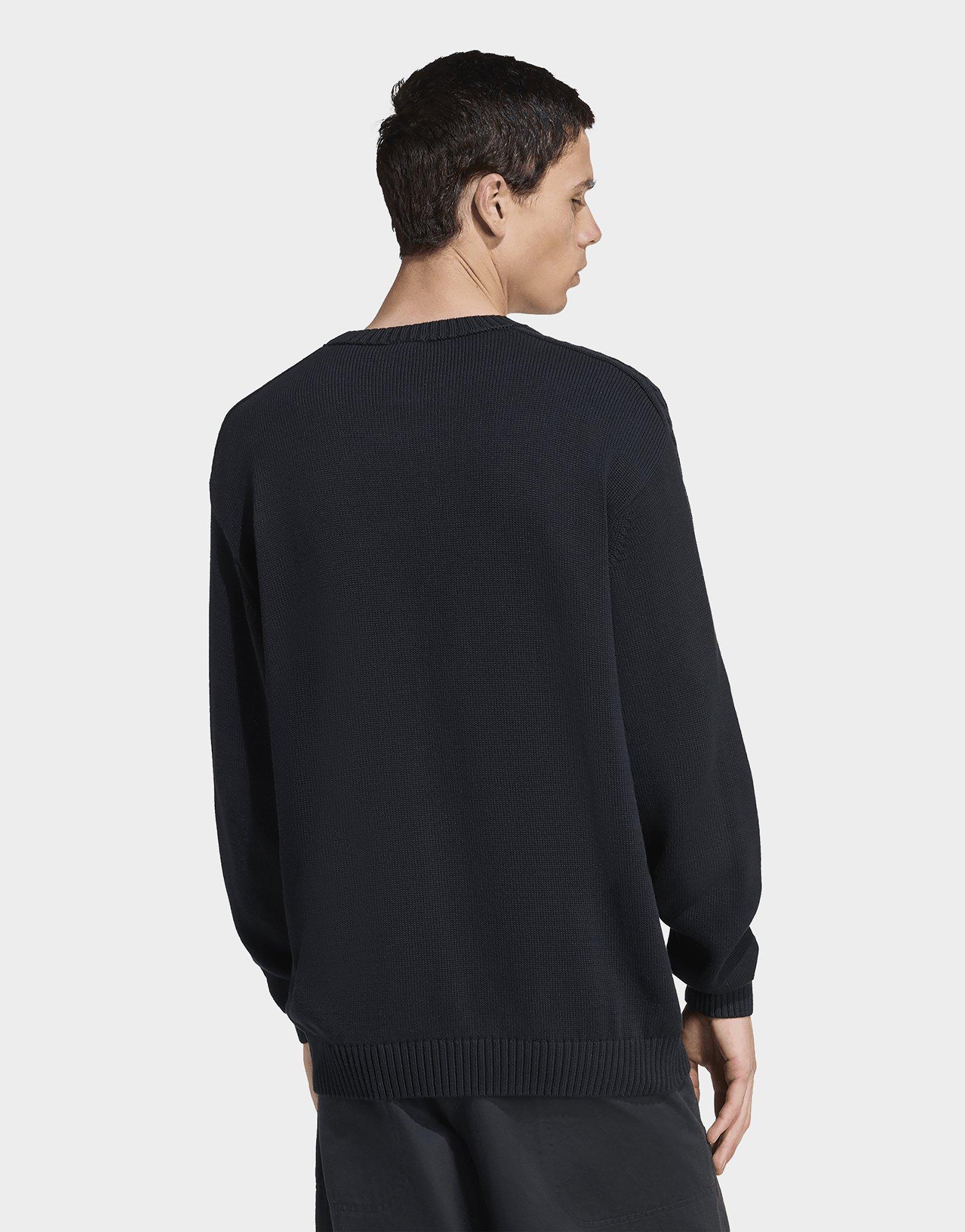 adidas Hochwertiges Essentials Stricksweatshirt mit Rundhalsausschnitt