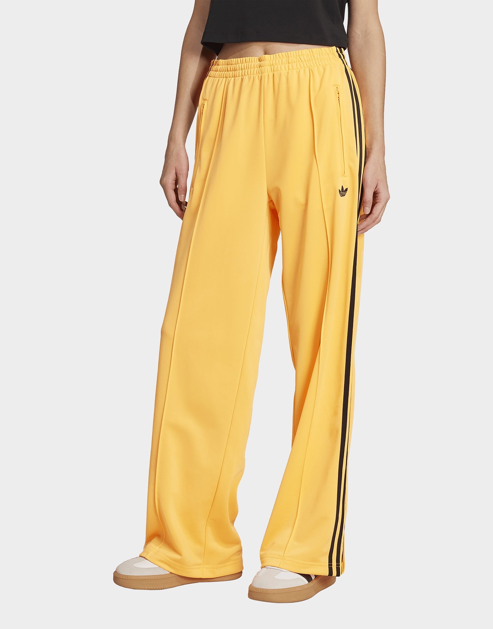 adidas Originals Pantalon de surv??tement ample Adicolor Classic Firebird Orange- JD Sports France