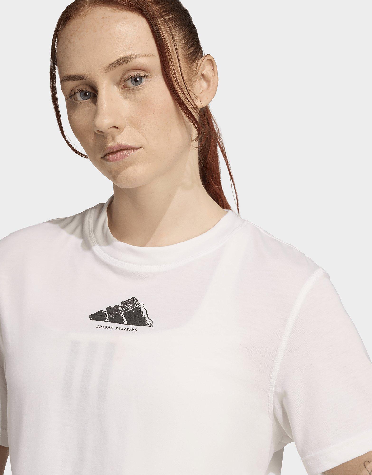 adidas T-shirt CLIMACOOL Vintage Training Graphic