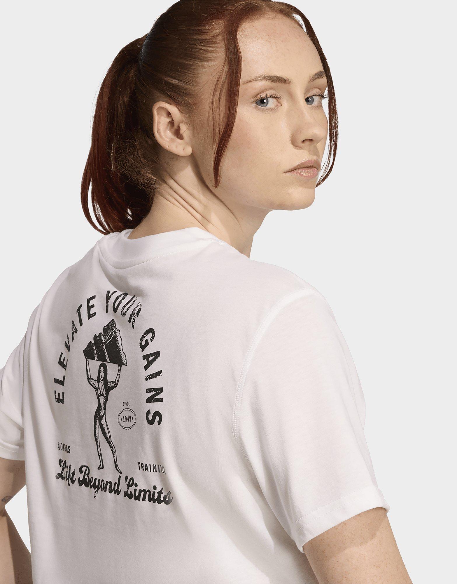 adidas T-shirt CLIMACOOL Vintage Training Graphic