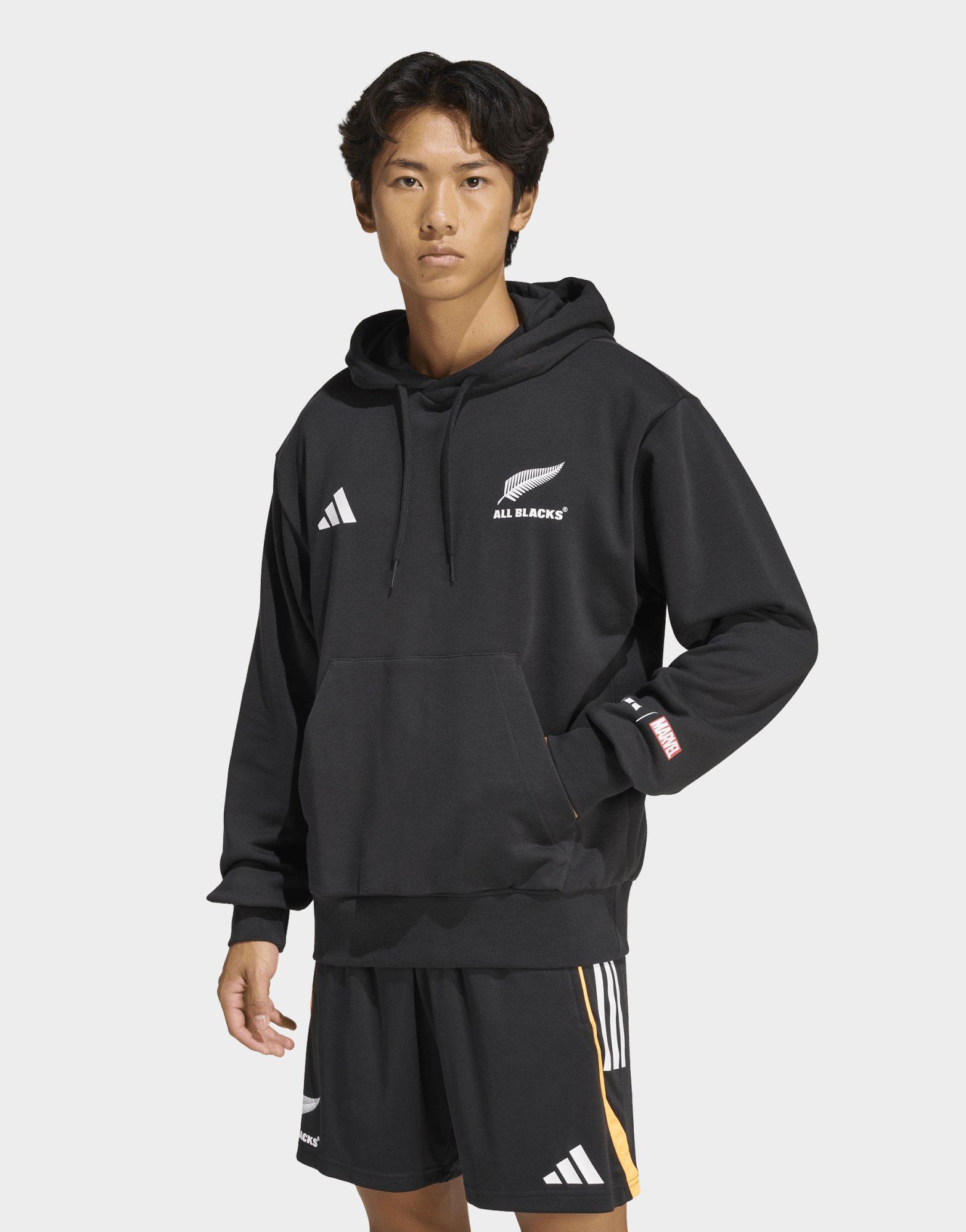 adidas Felpa con cappuccio All Blacks x Marvel