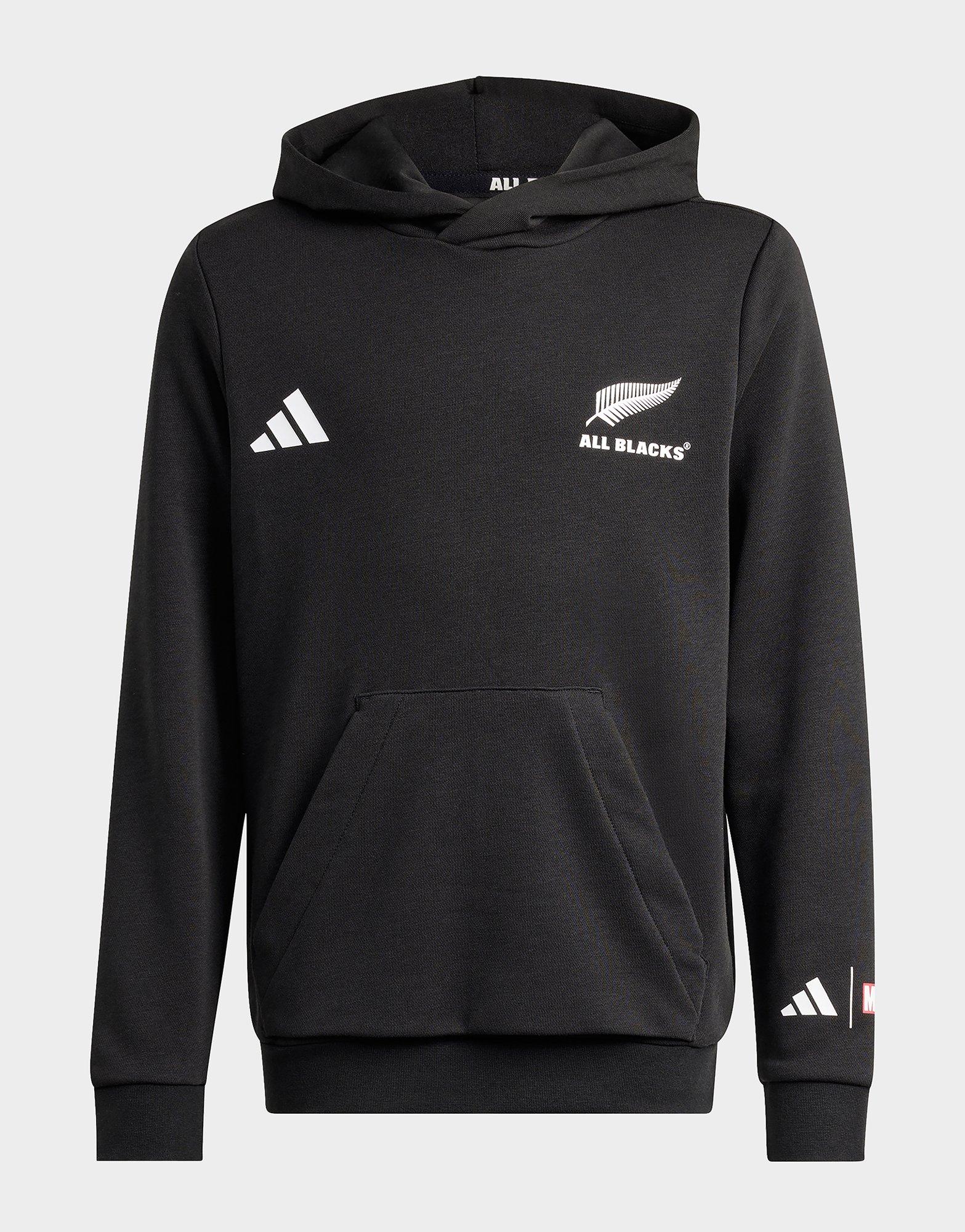 adidas Felpa con cappuccio All Blacks x Marvel