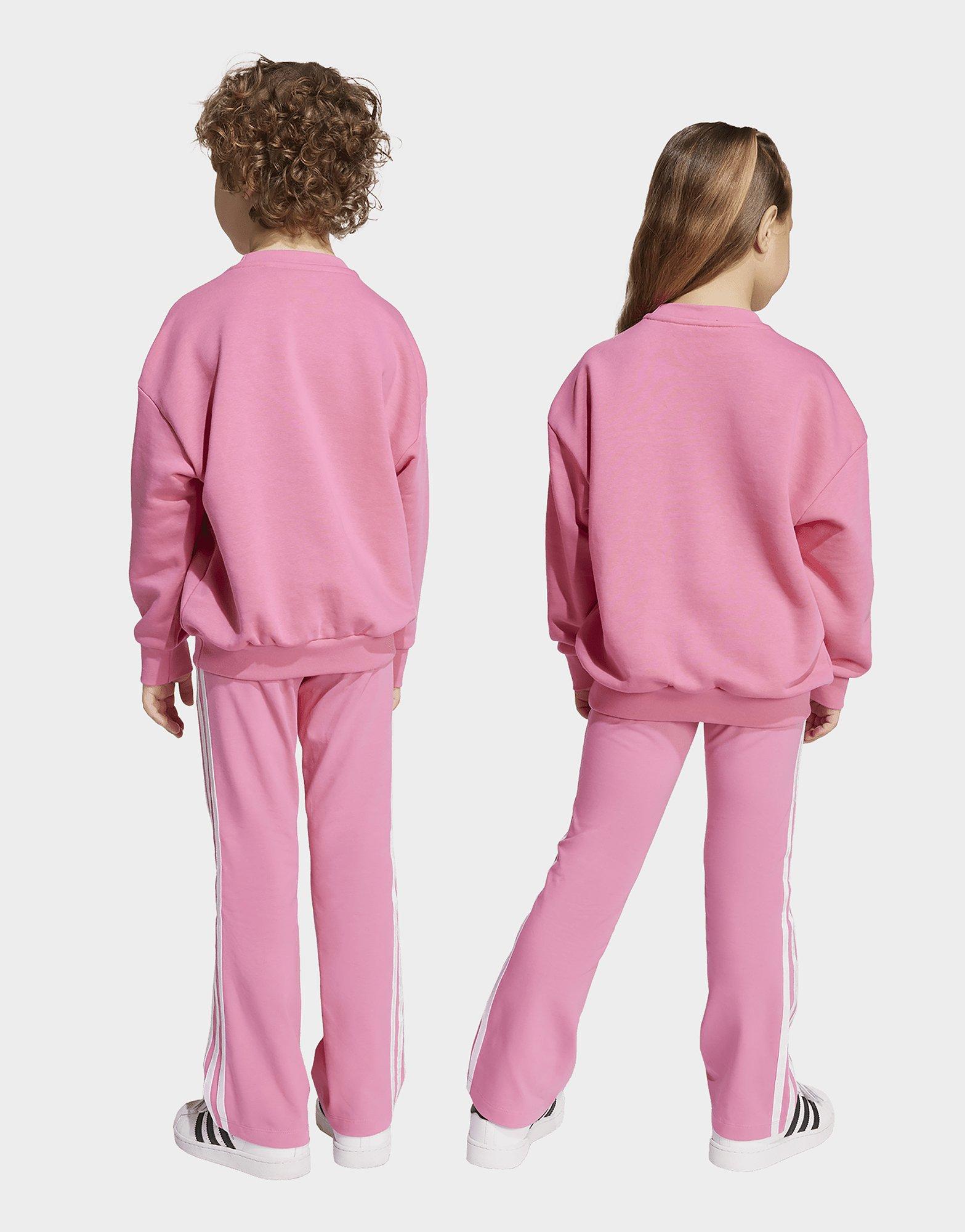 adidas Loose Crew Flared Kids Leggings Set