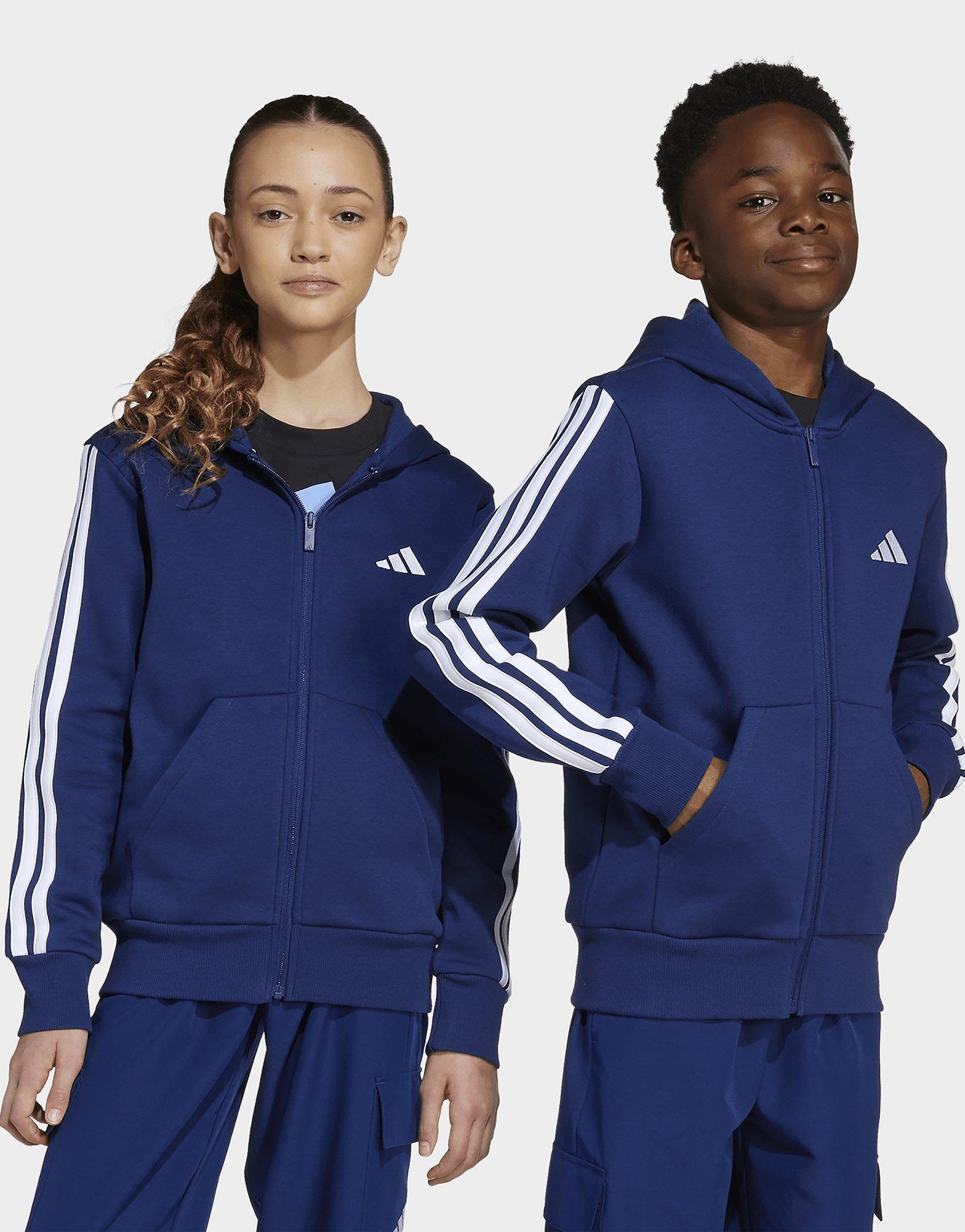 adidas Felpa Con Cappuccio Essentials Full-zip Junior