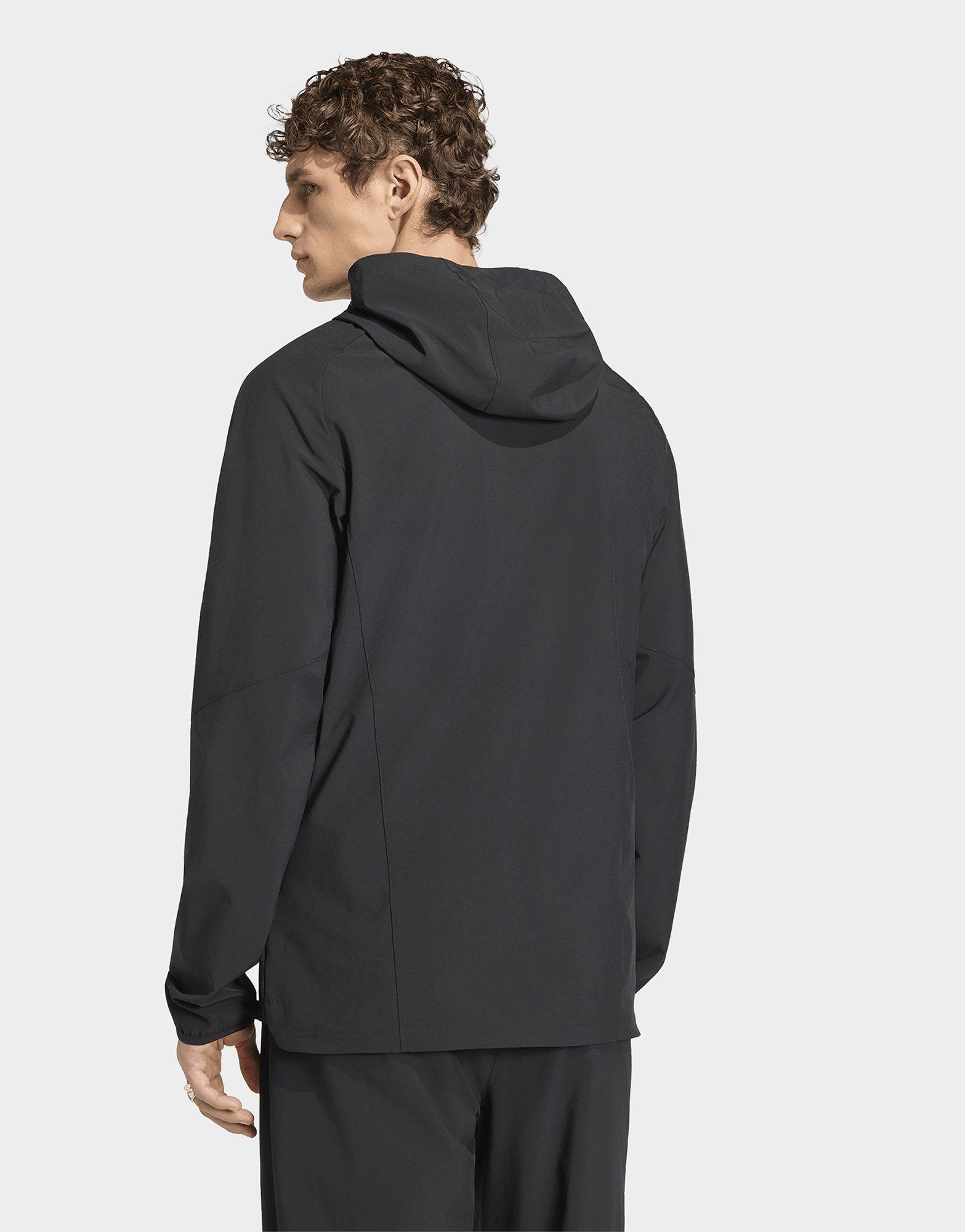 adidas Jamaica x Bob Marley Tiro Travel Windbreaker, durchgehender Reißverschluss