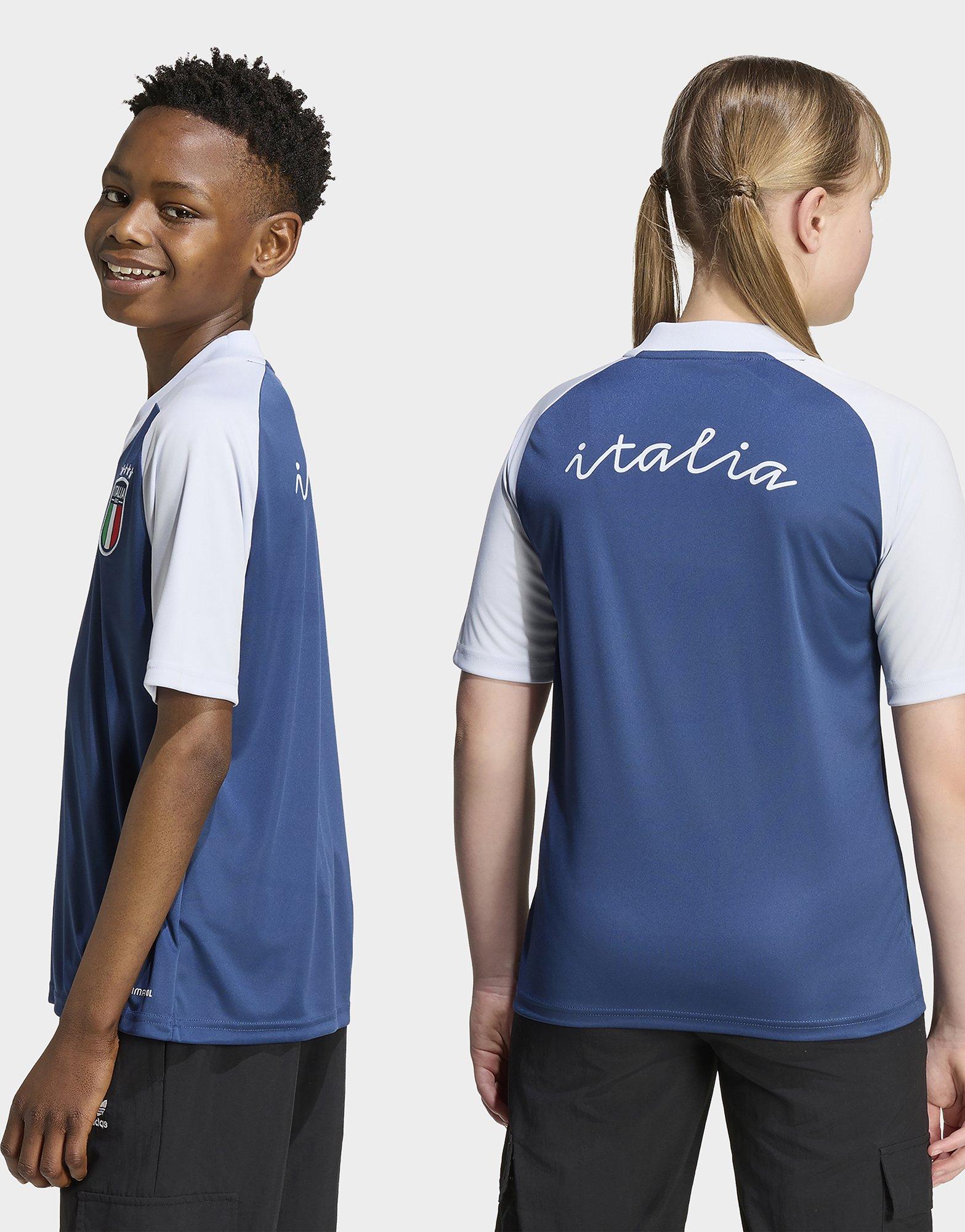 adidas Camiseta calentamiento segunda equipación Italia 26