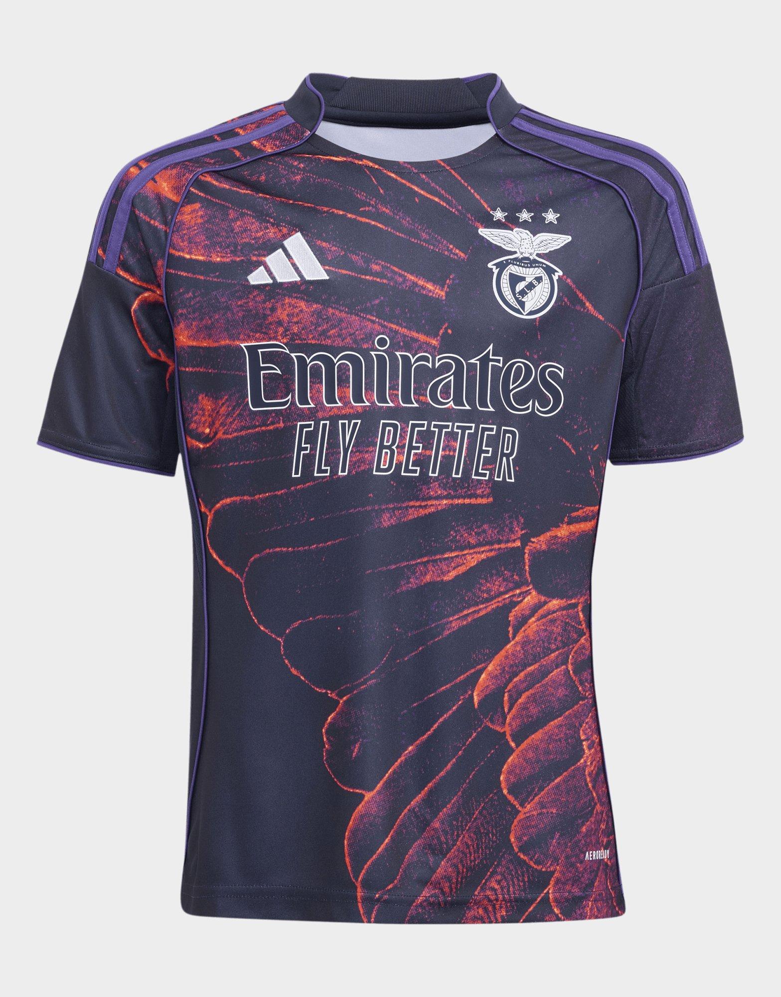 adidas Sl Benfica 2025/2026 Fourth Replica Jersey Kids