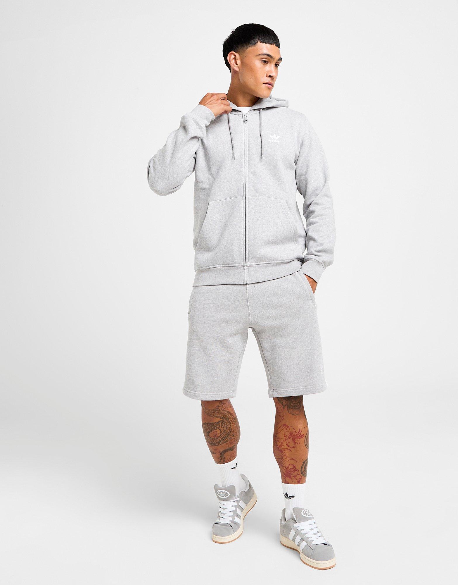 adidas Veste à capuche entièrement zippée Trèfle Essentials