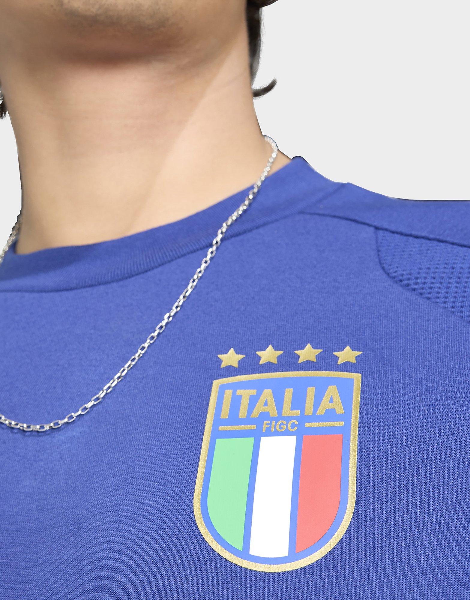 adidas Sudadera de cuello redondo Italia Tiro Travel