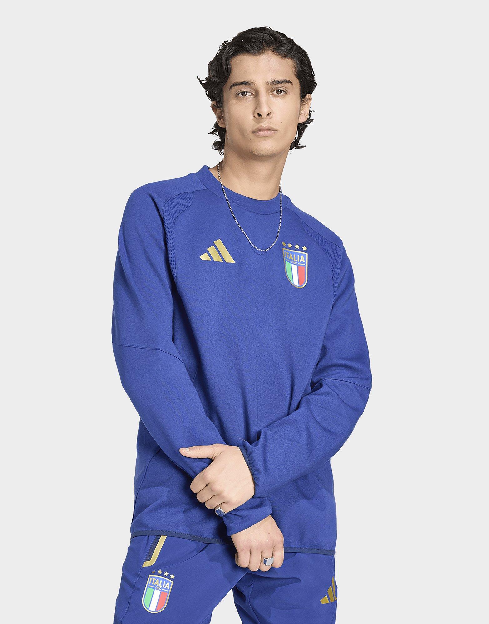adidas Felpa Tiro Travel Crew Italia