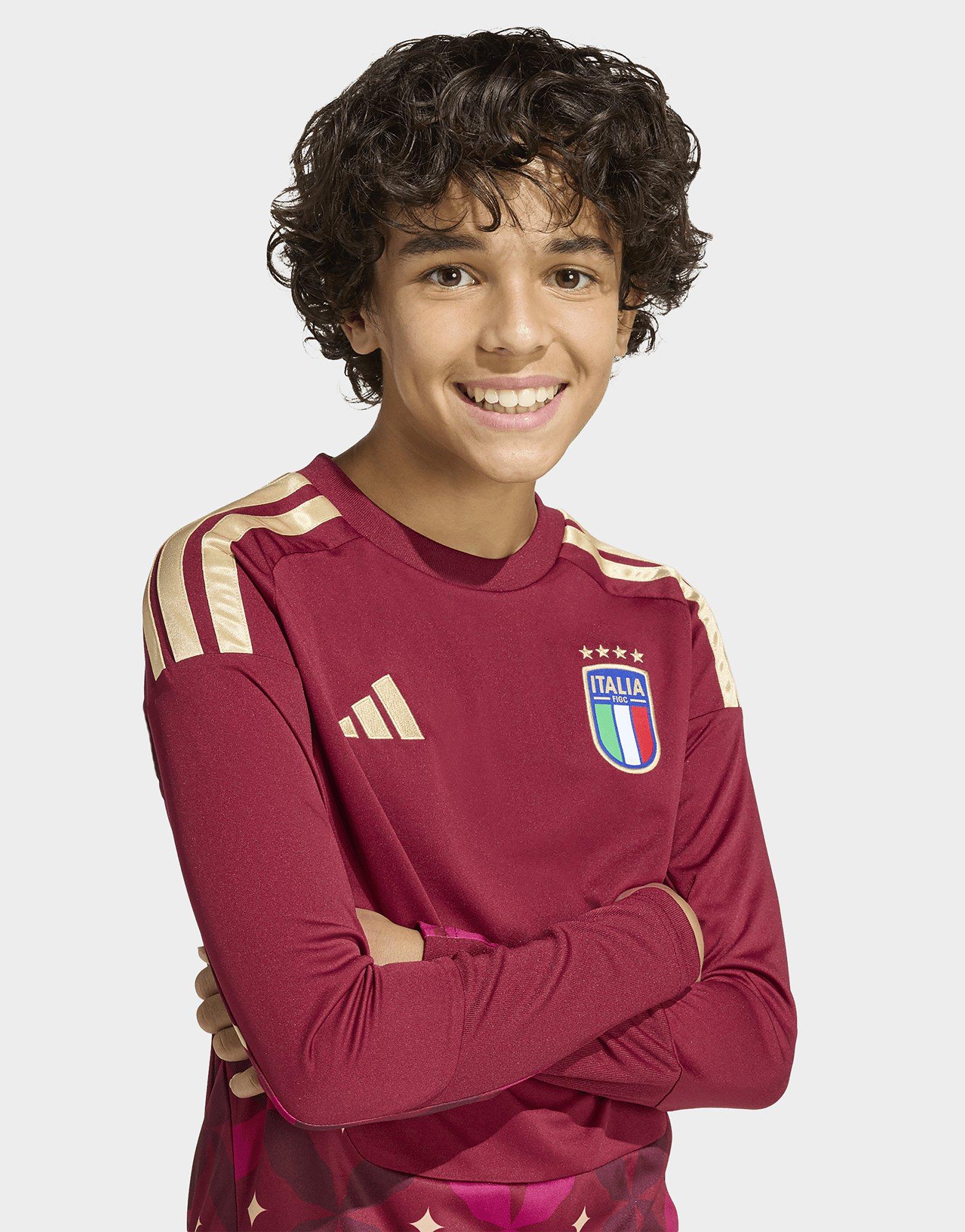 adidas Maillot manches longues gardien de but Italie Domicile 26 Enfants