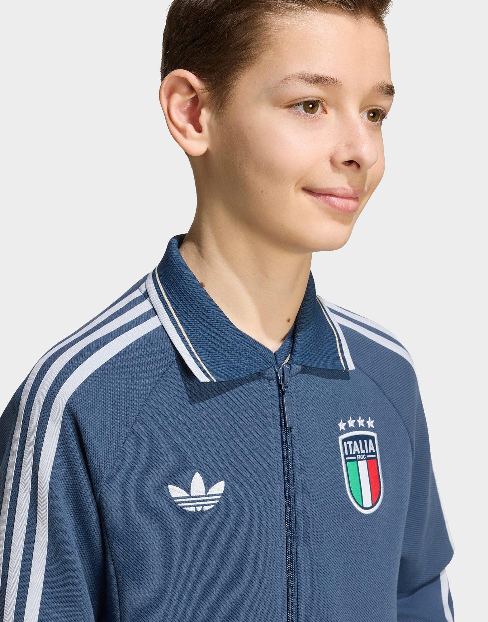 adidas Italy Away Anthem Jacket Kids