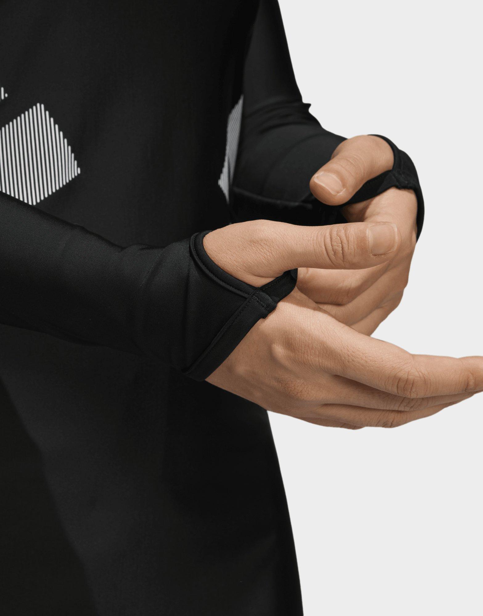 adidas BIG BARS LONG SLEEVE SWIM TOP