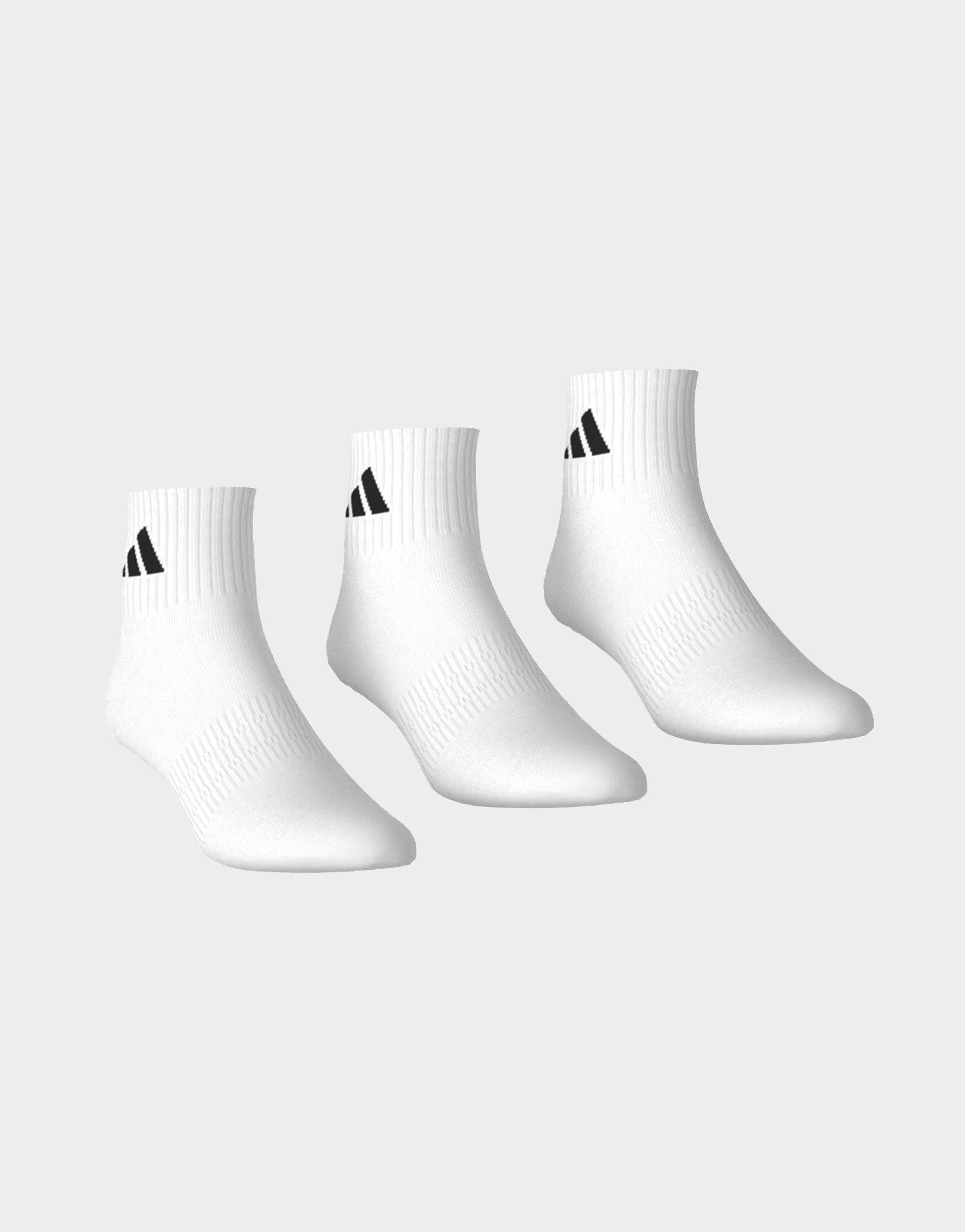 adidas CUSHIONED SPORTSWEAR ANKLE SOCKS 3 PAIR PACK