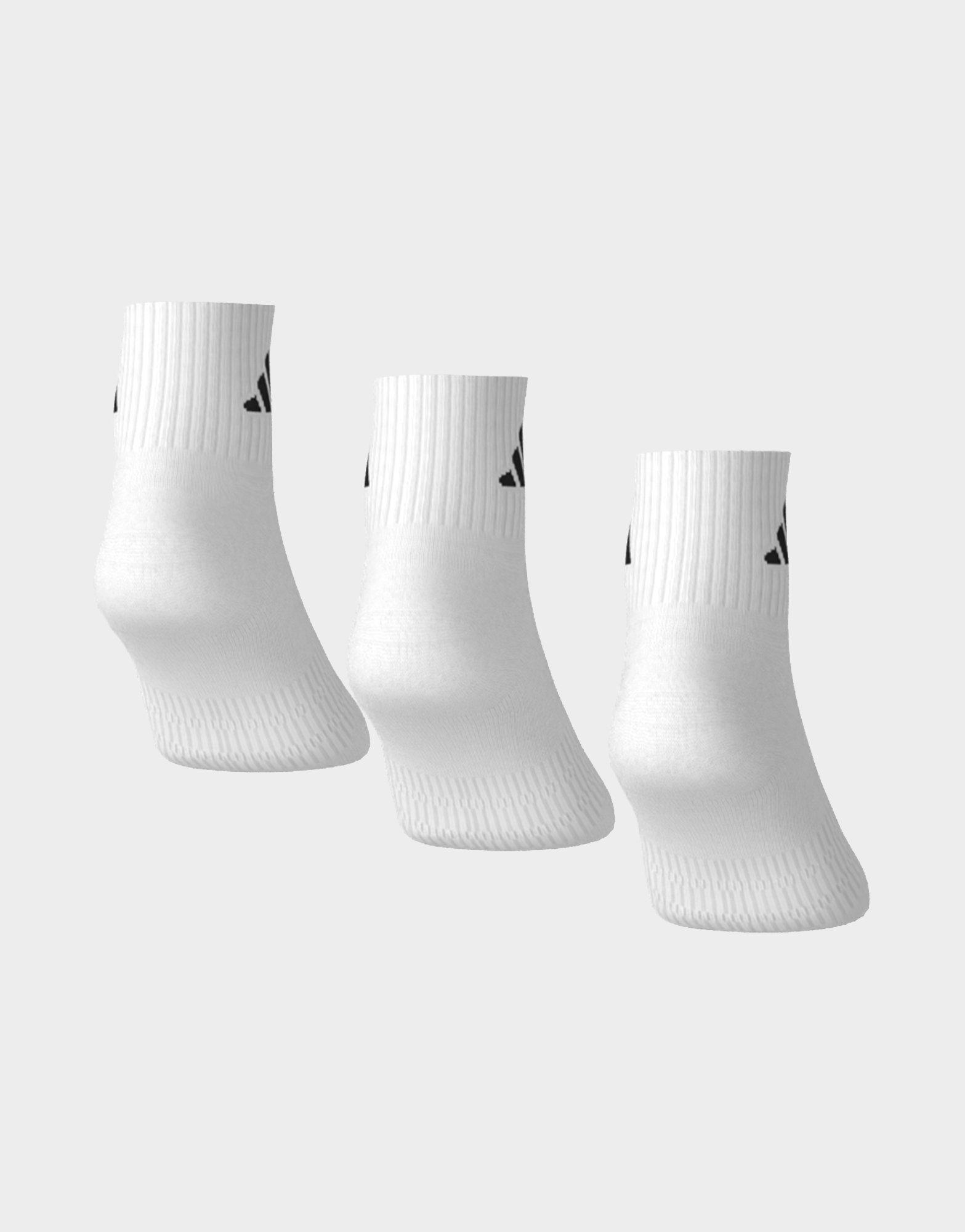 adidas CUSHIONED SPORTSWEAR ANKLE SOCKS 3 PAIR PACK