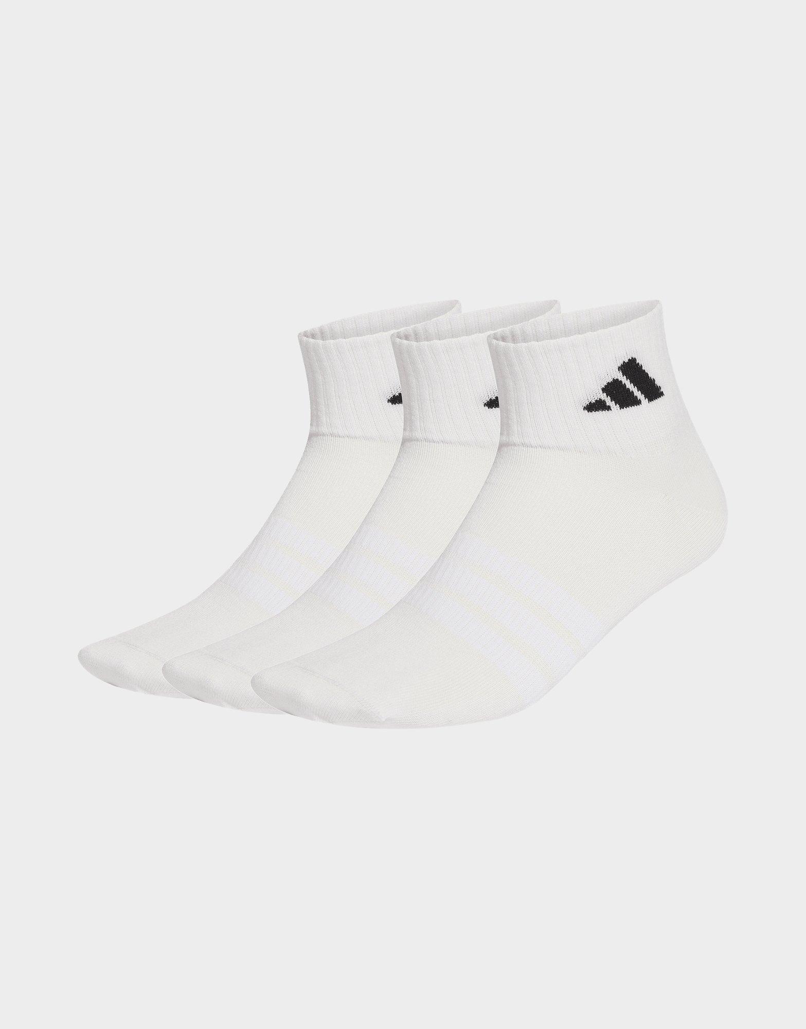 adidas Thin&light Sportswear Ankle Socks 3 Pair Pack
