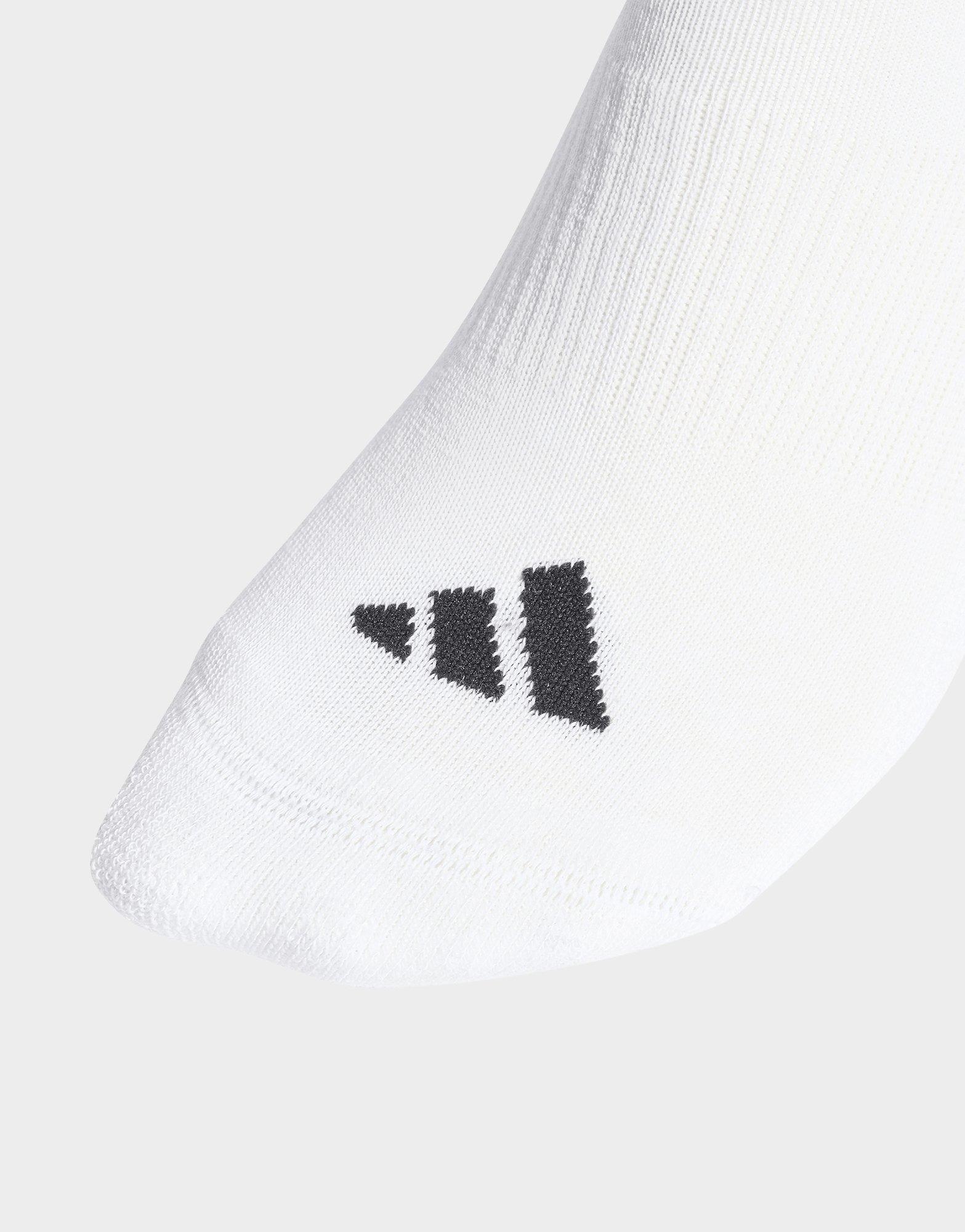 adidas 3 STRIPES CUSHIONED SPORTSWEAR MID CUT SOCKS 3 PAIR PACK