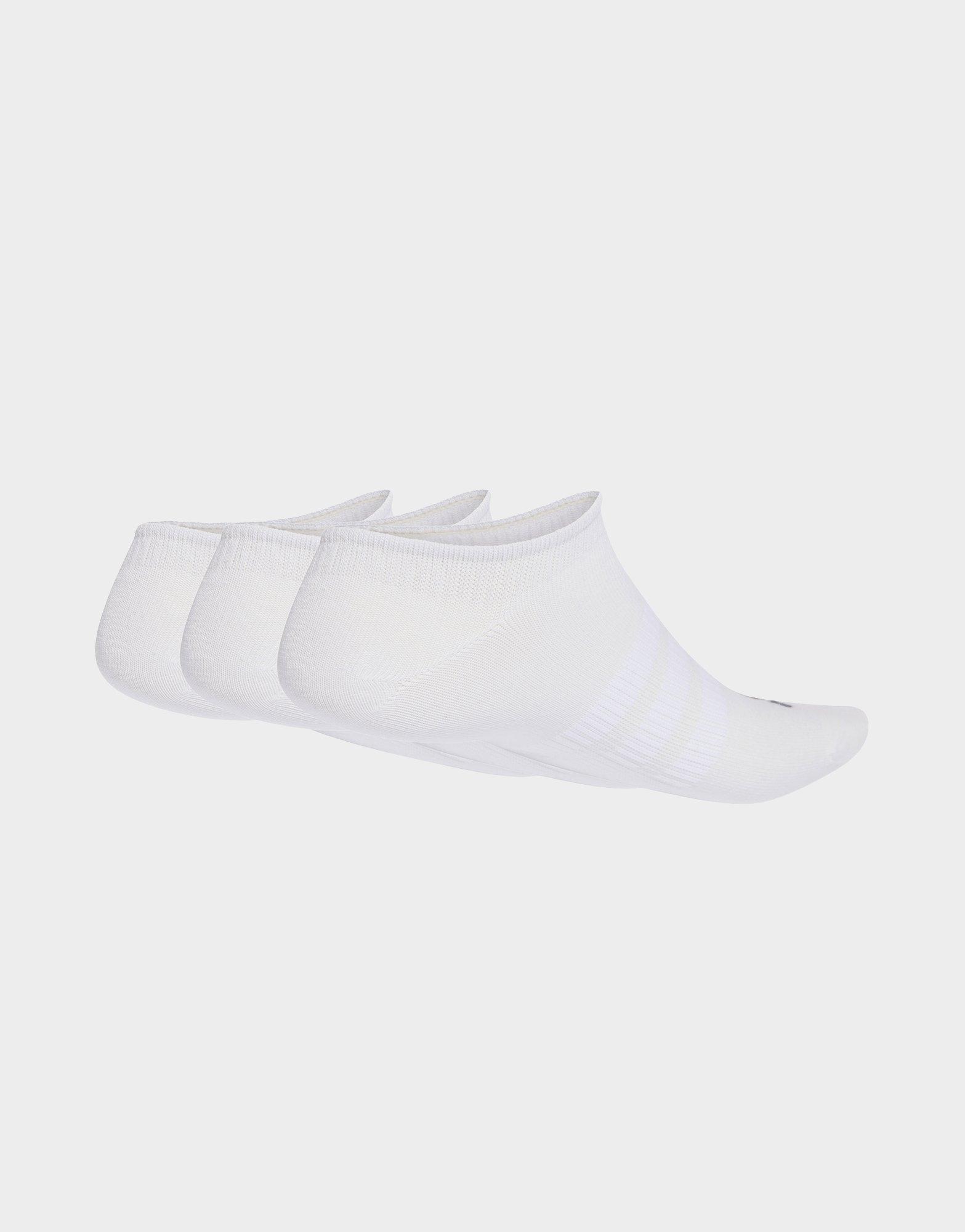 adidas THIN&LIGHT SPORTSWEAR NO SHOW SOCKS 3 PAIR PACK