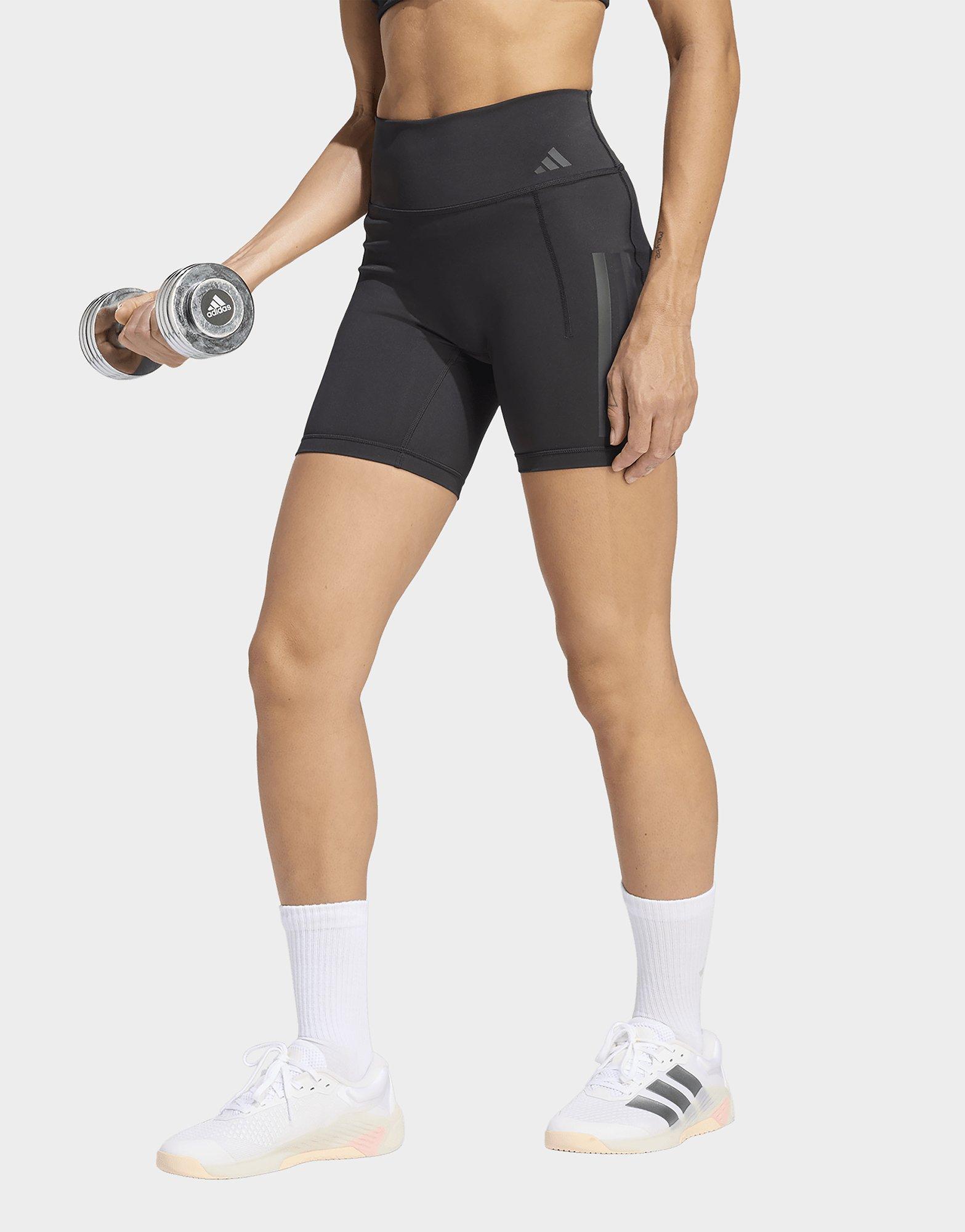 adidas Leggings Corti A 3 Strisce Optime Allenamento