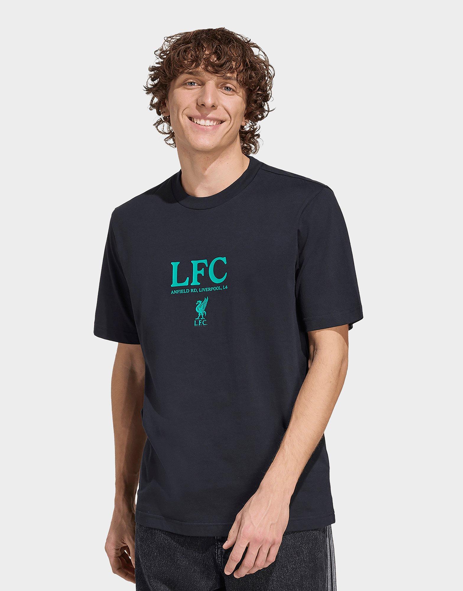 adidas T-shirt Stagionale Con Grafica Del Liverpool Fc