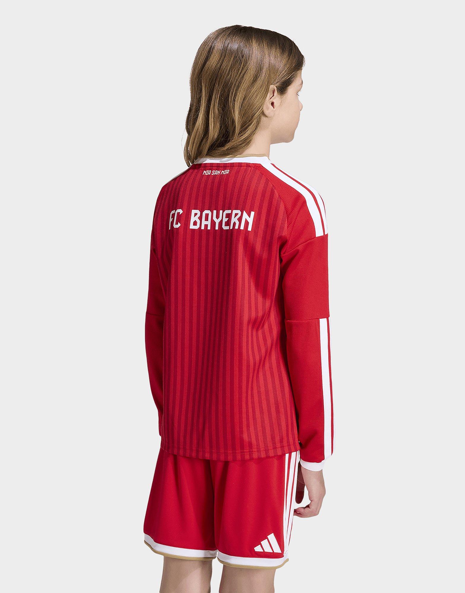 adidas Fc Bayern München 26/27 Kids Heimtrikot, Langärmelig