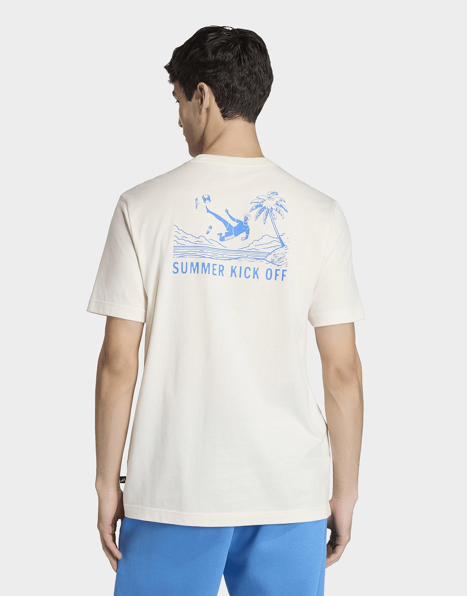 adidas CAMISETA ESTAMPADA SUMMER SLIDES SPORT