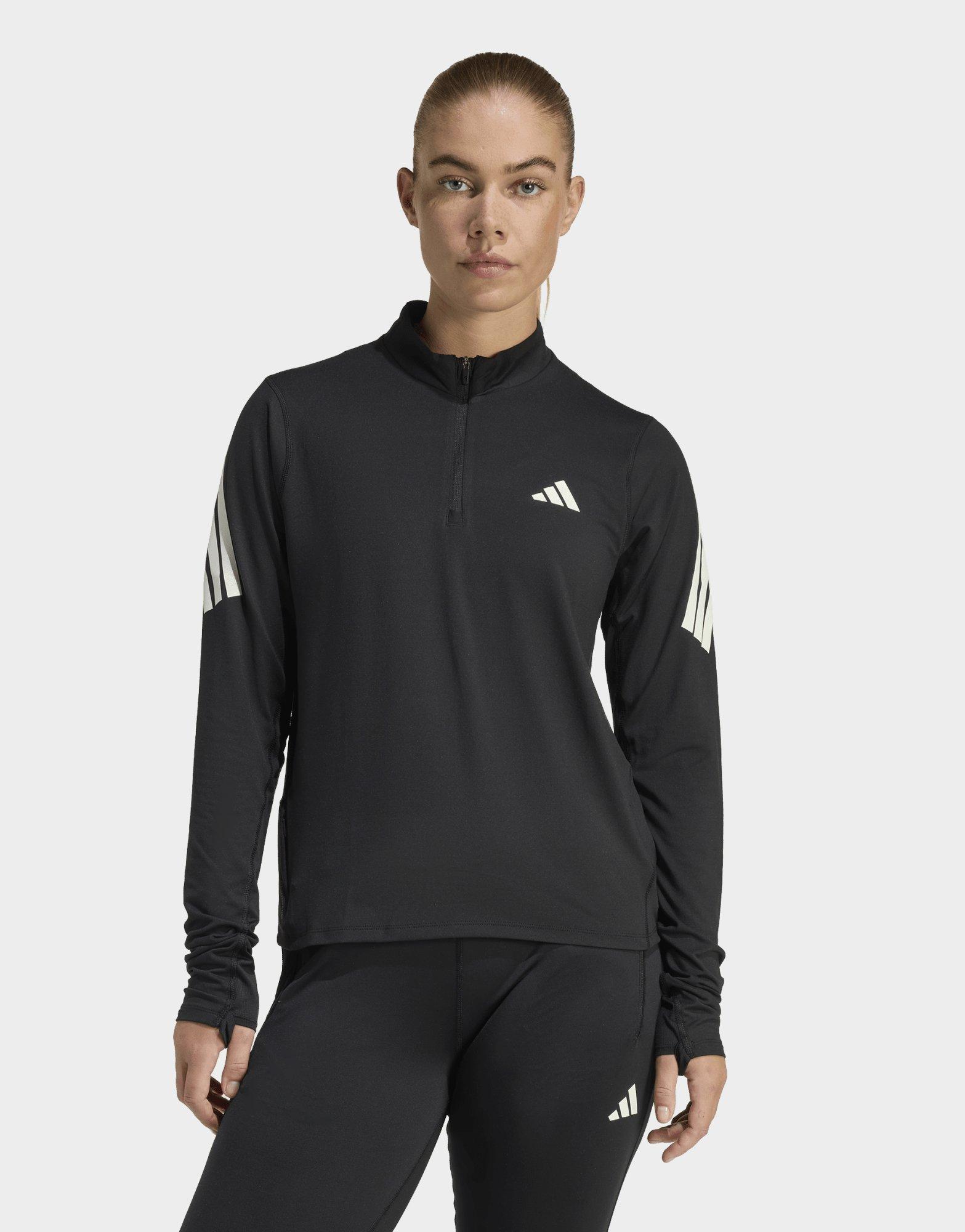 adidas Jersey de running con cremallera hasta el pecho adi365 Iconic