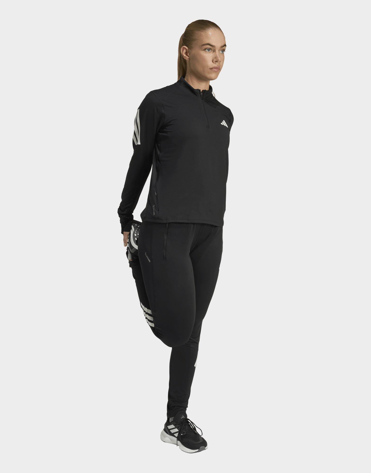 adidas Jersey de running con cremallera hasta el pecho adi365 Iconic