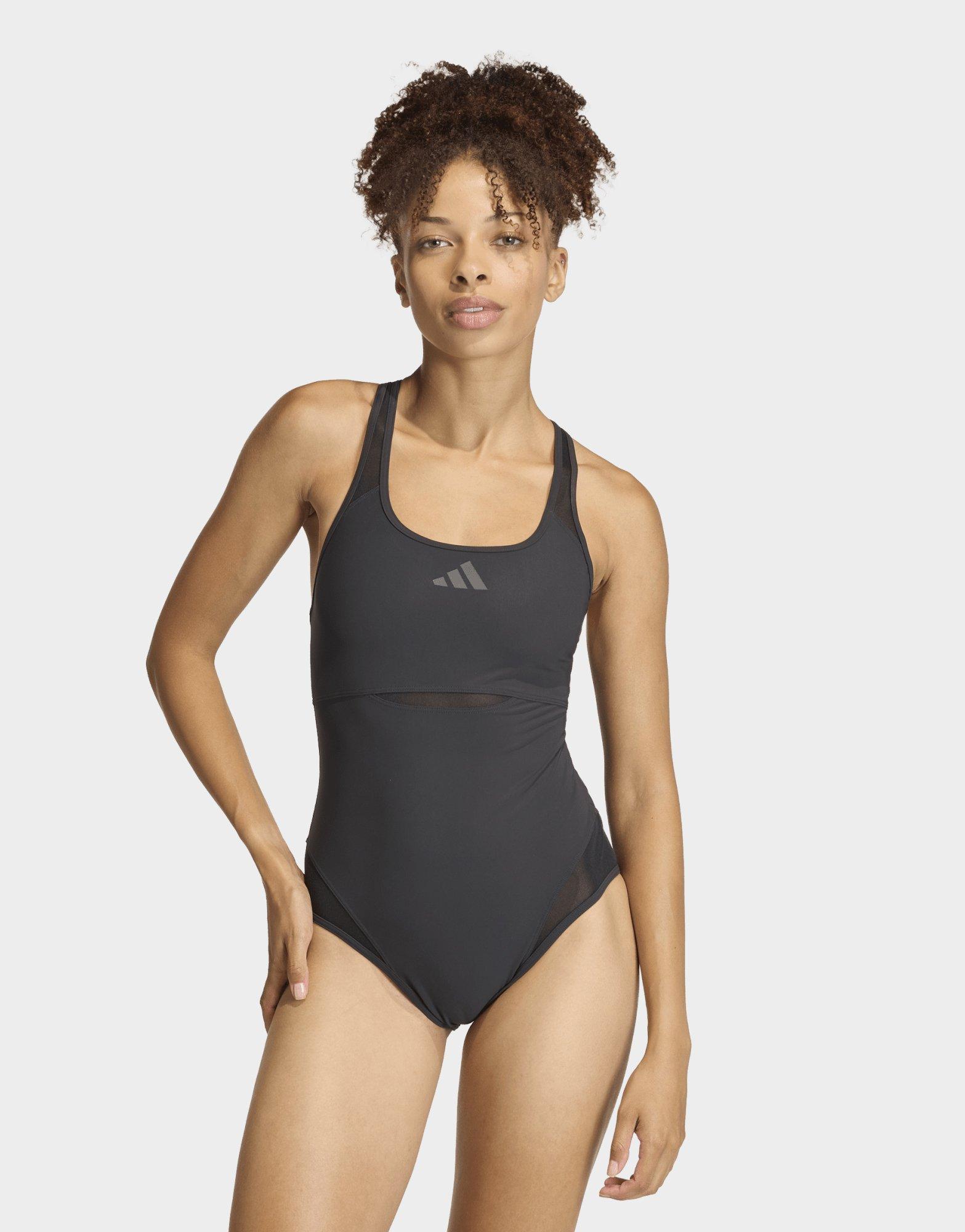 adidas Costume da bagno LANELUX a rete con schiena a Y