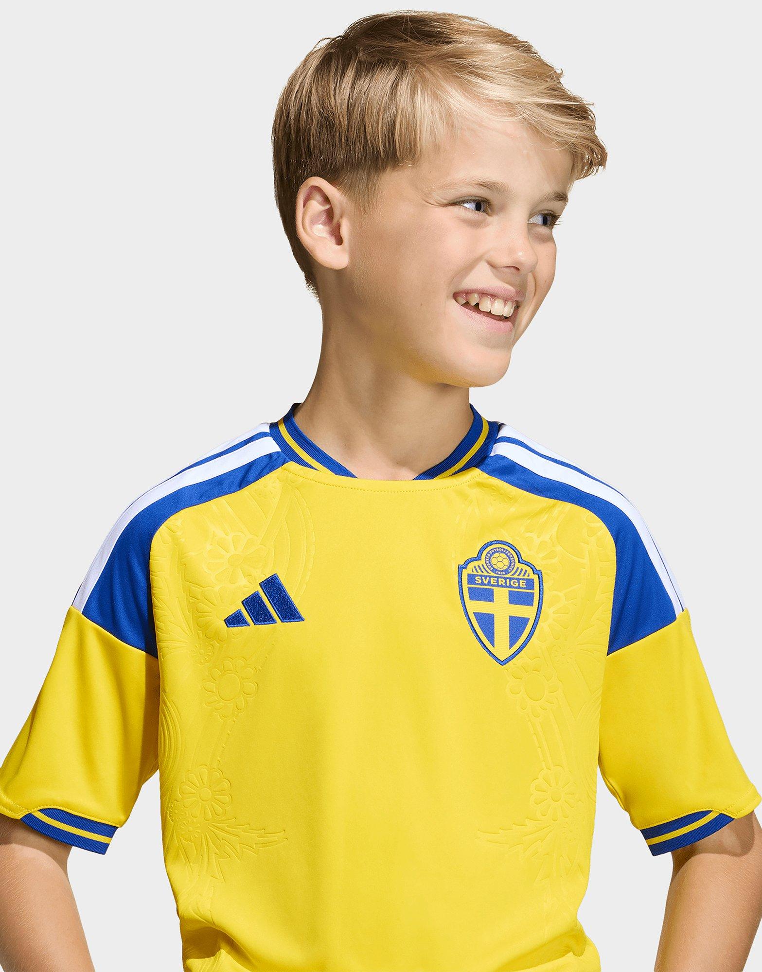 adidas Schweden 26 Kids Heimtrikot