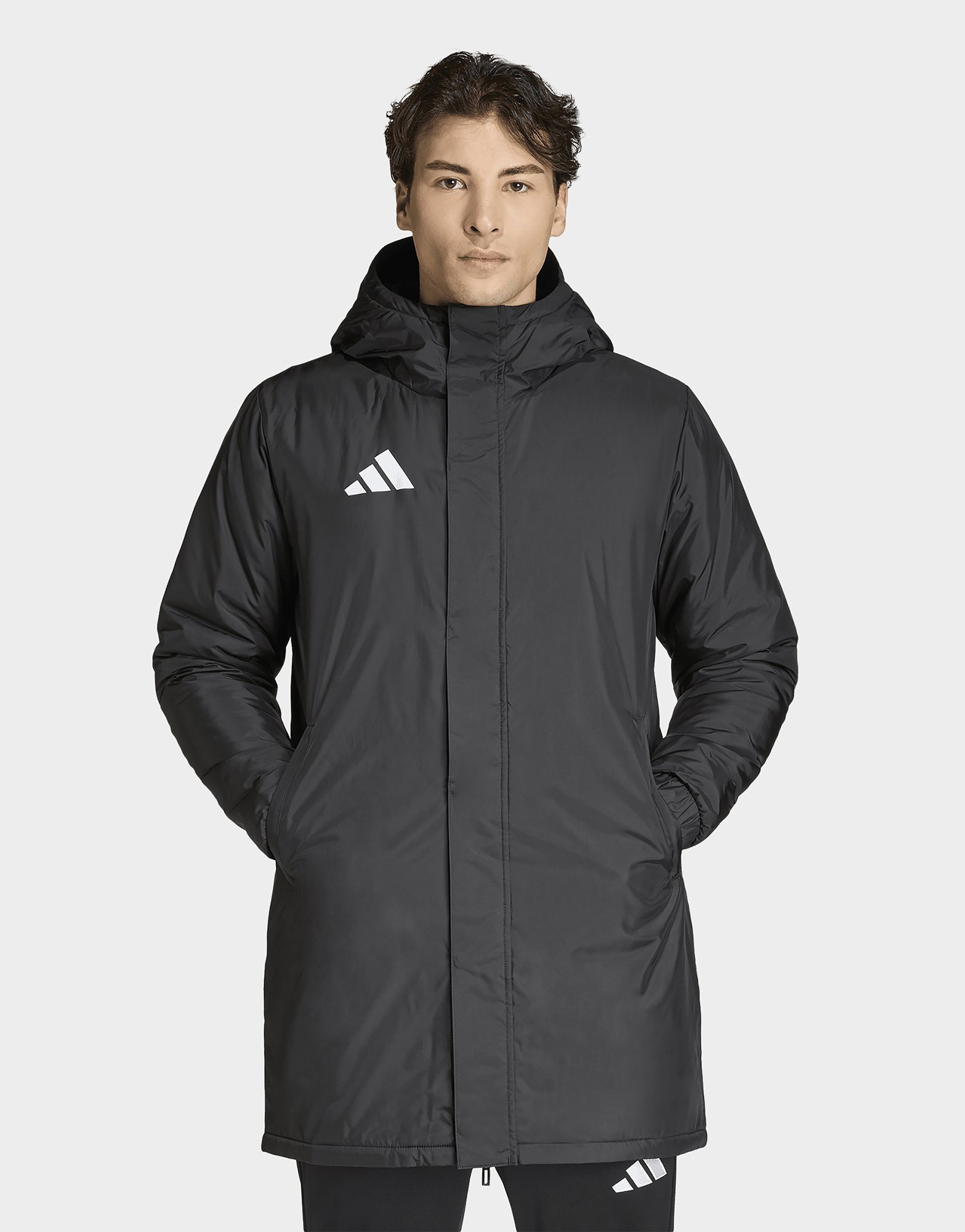 Black adidas Entrada26 Stadium Jacket | JD Sports UK