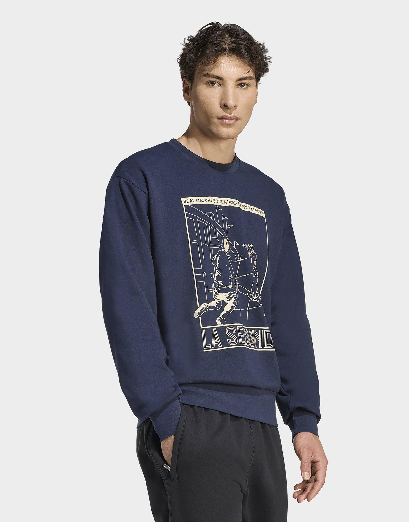 adidas Felpa Heritage Crew Real Madrid