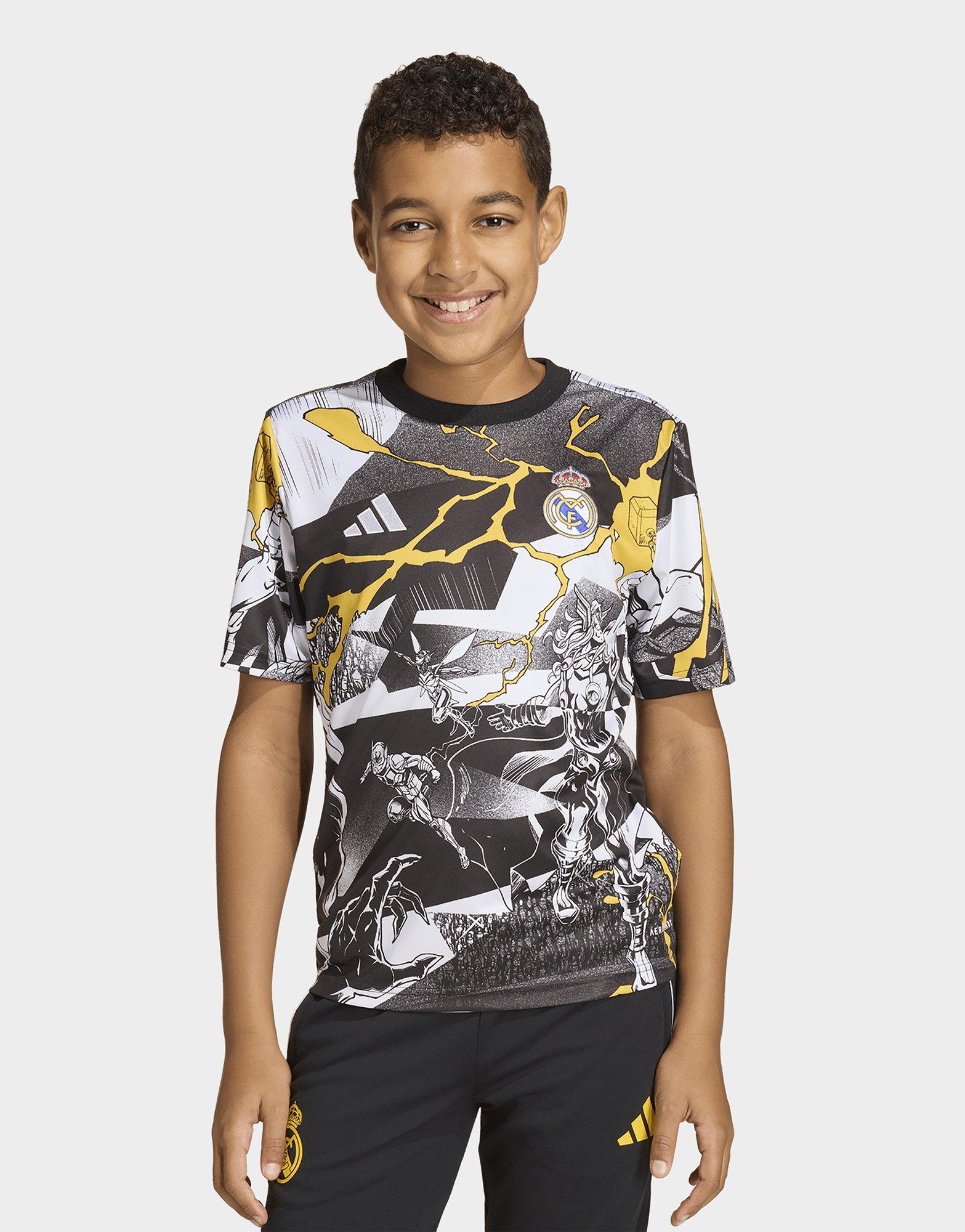 adidas adidas Real Madrid Avengers 25/26 Pre-Match Shirt für Kinder