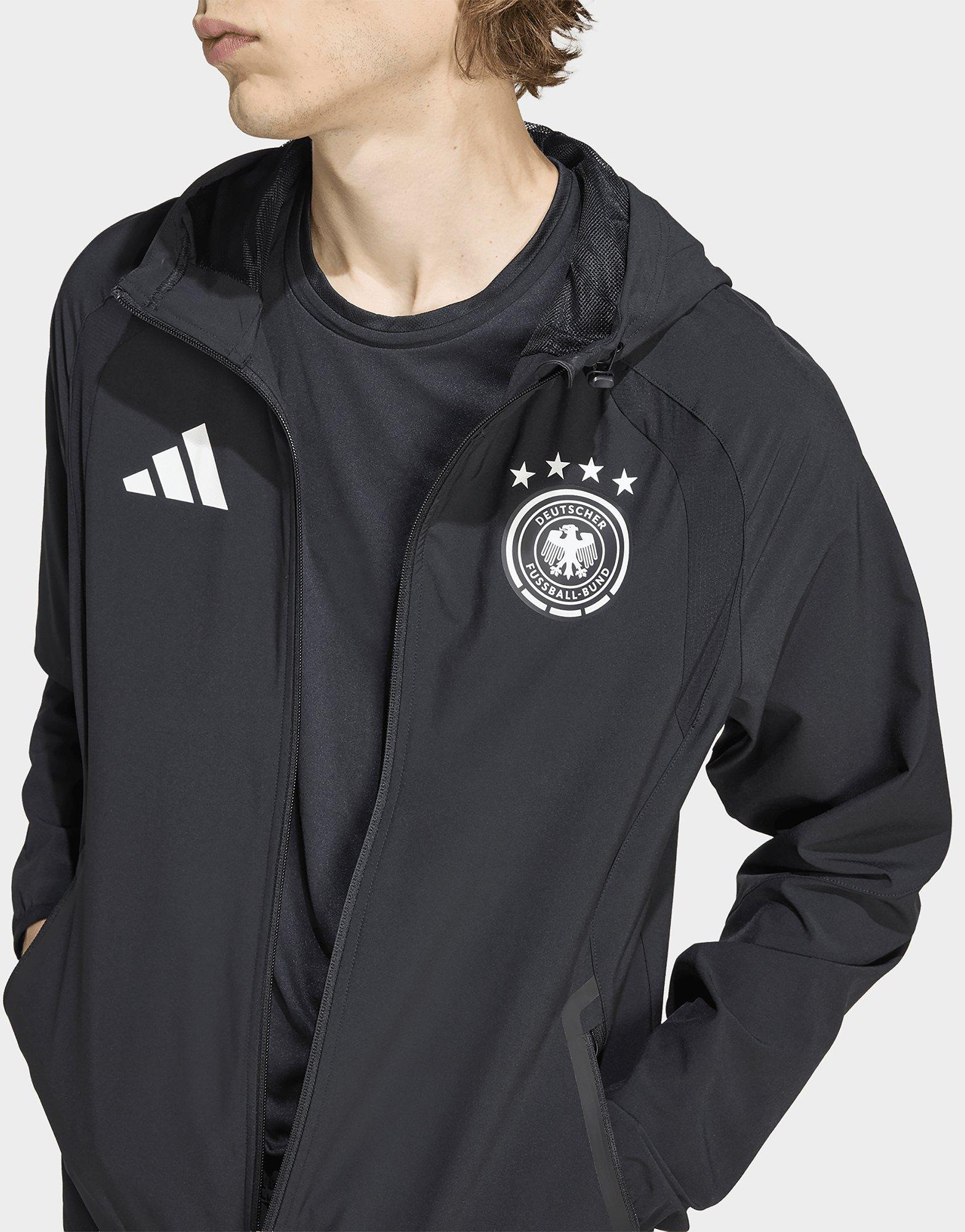 adidas Duitsland Tiro Travel Windjack met Rits