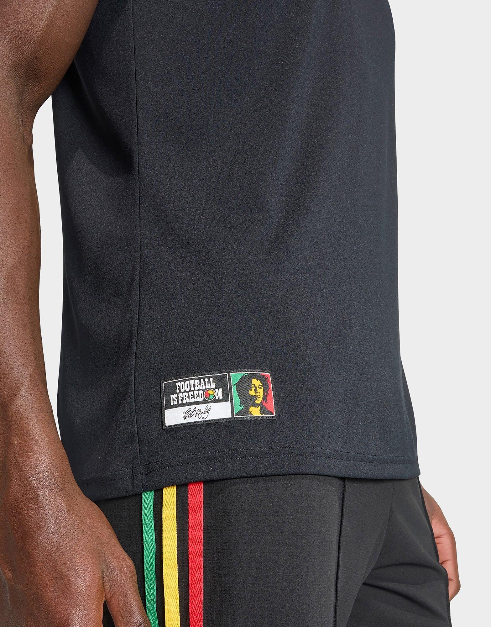 adidas Maillot pré-match Extérieur Jamaïque 26 x Bob Marley