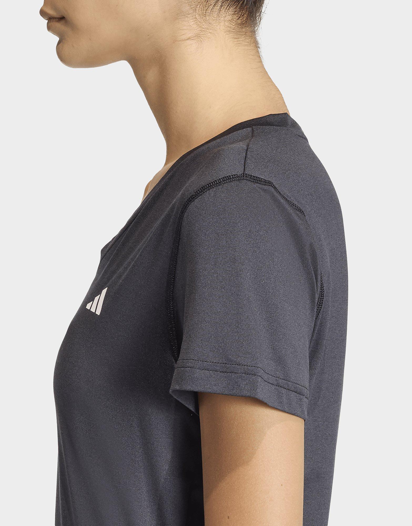 adidas Adidas Workout Essentials T-shirt Mit V-ausschnitt