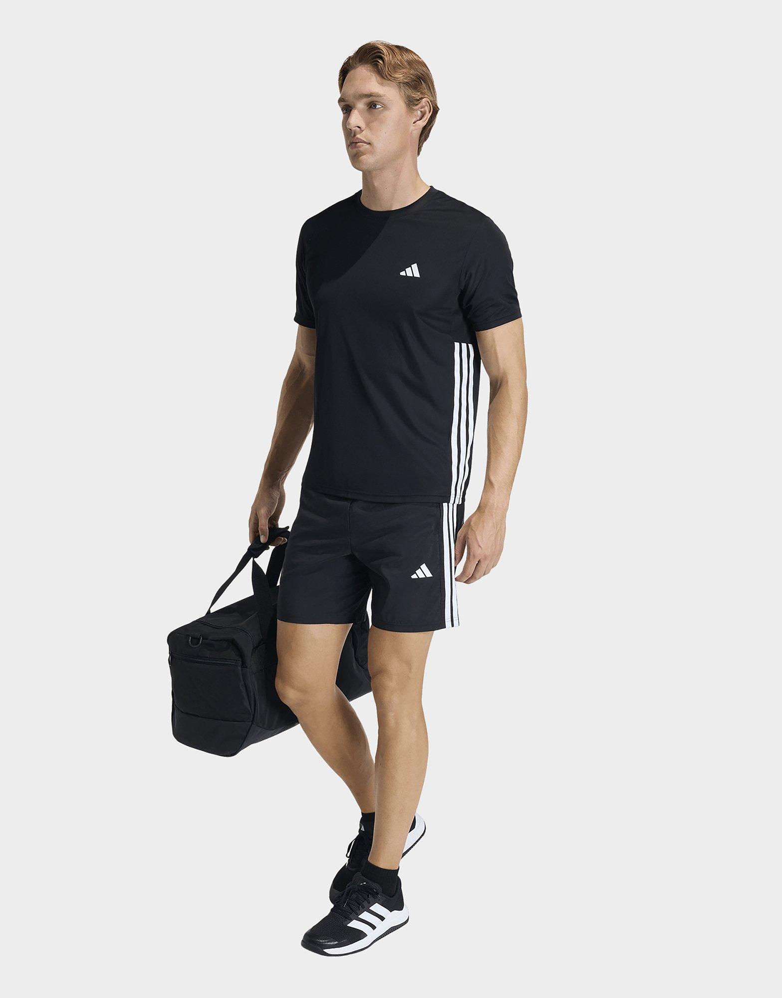 adidas Workout Essentials Base 3-streifen T-shirt