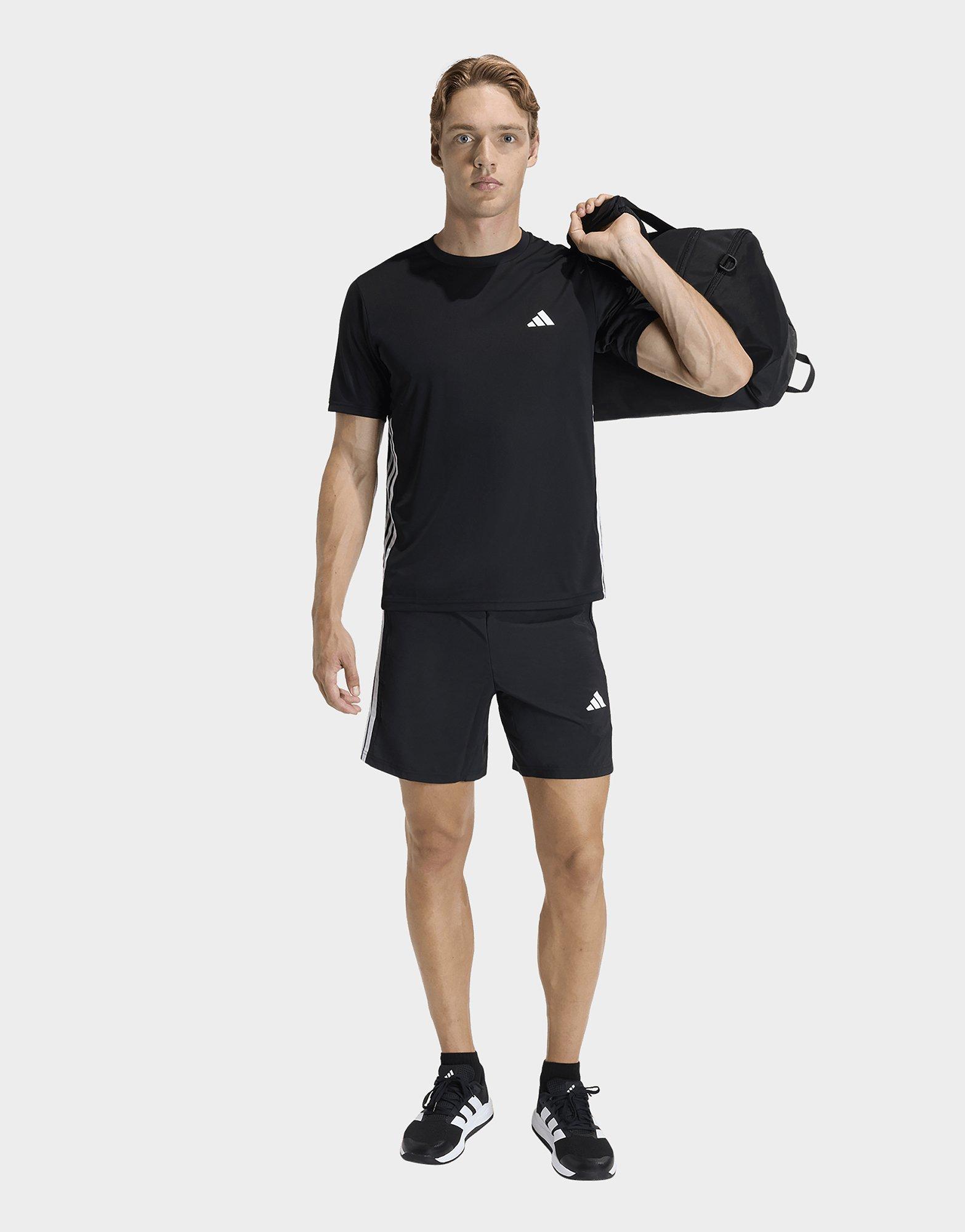 adidas Workout Essentials Base 3 Stripes Woven Short