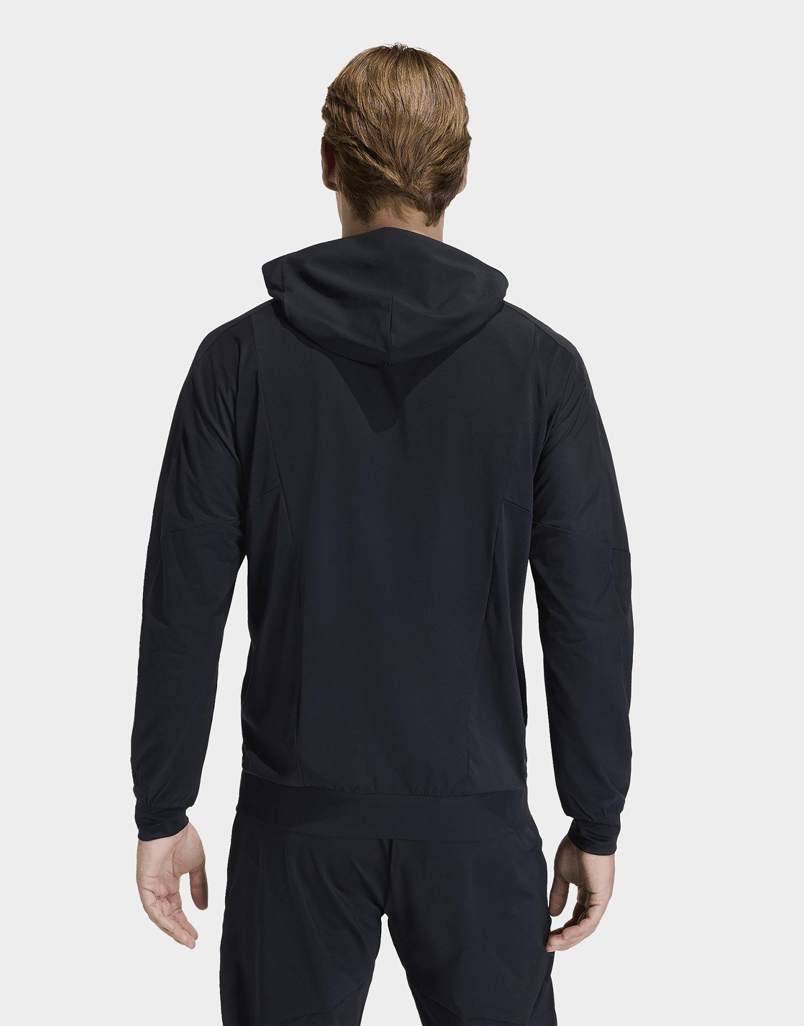 adidas D4T WORKOUT-HOODIE MIT DURCHGEHENDEM REISSVERSCHLUSS
