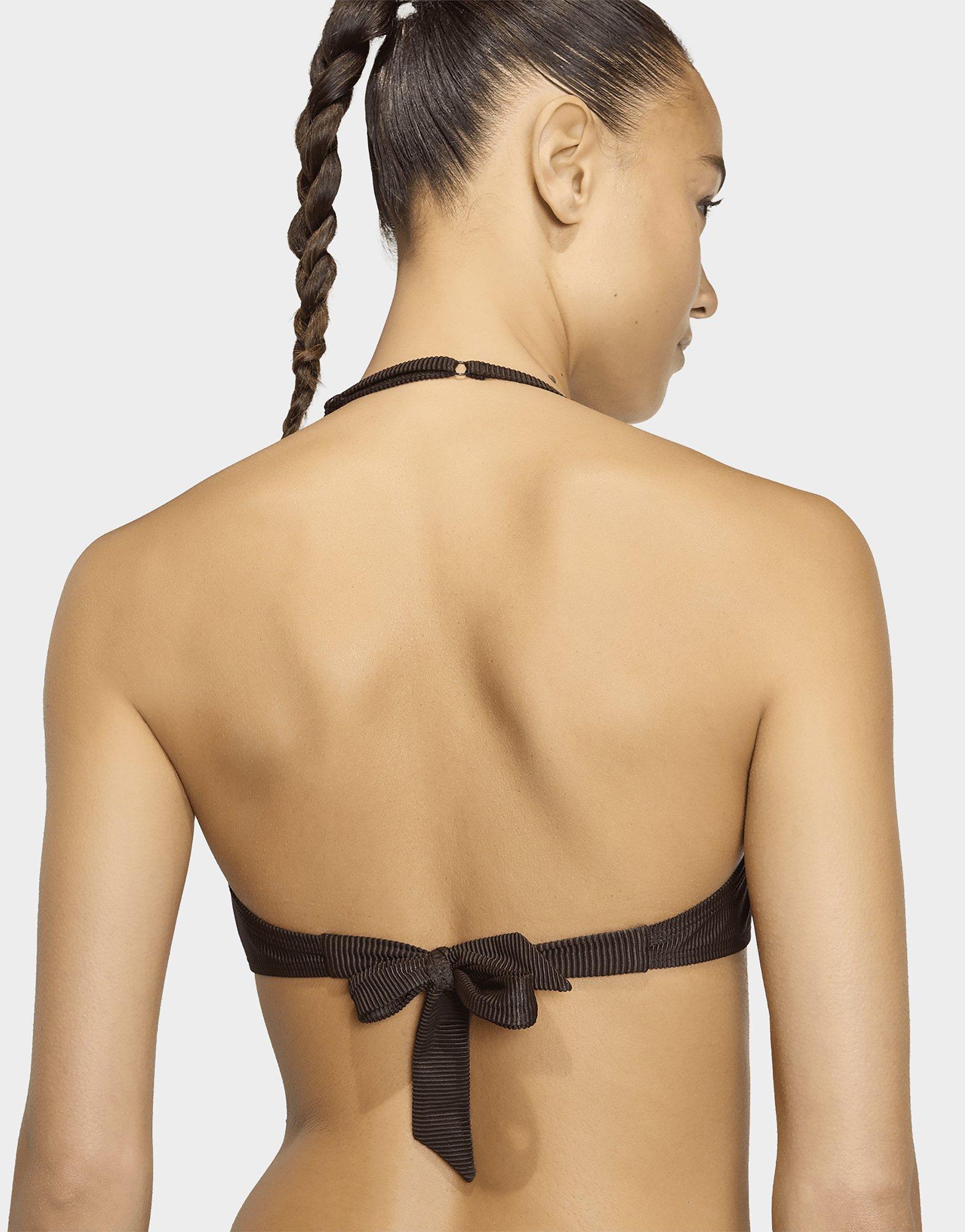 adidas Iconisea Ribbed Padded Bandeau Bikinioberteil