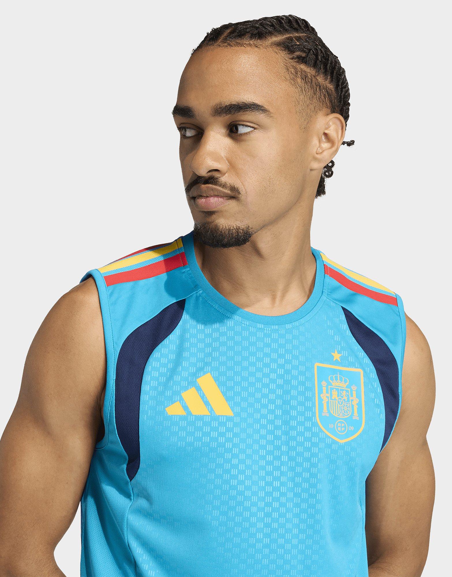 adidas Spanje 26 Tiro Mouwloos Voetbalshirt