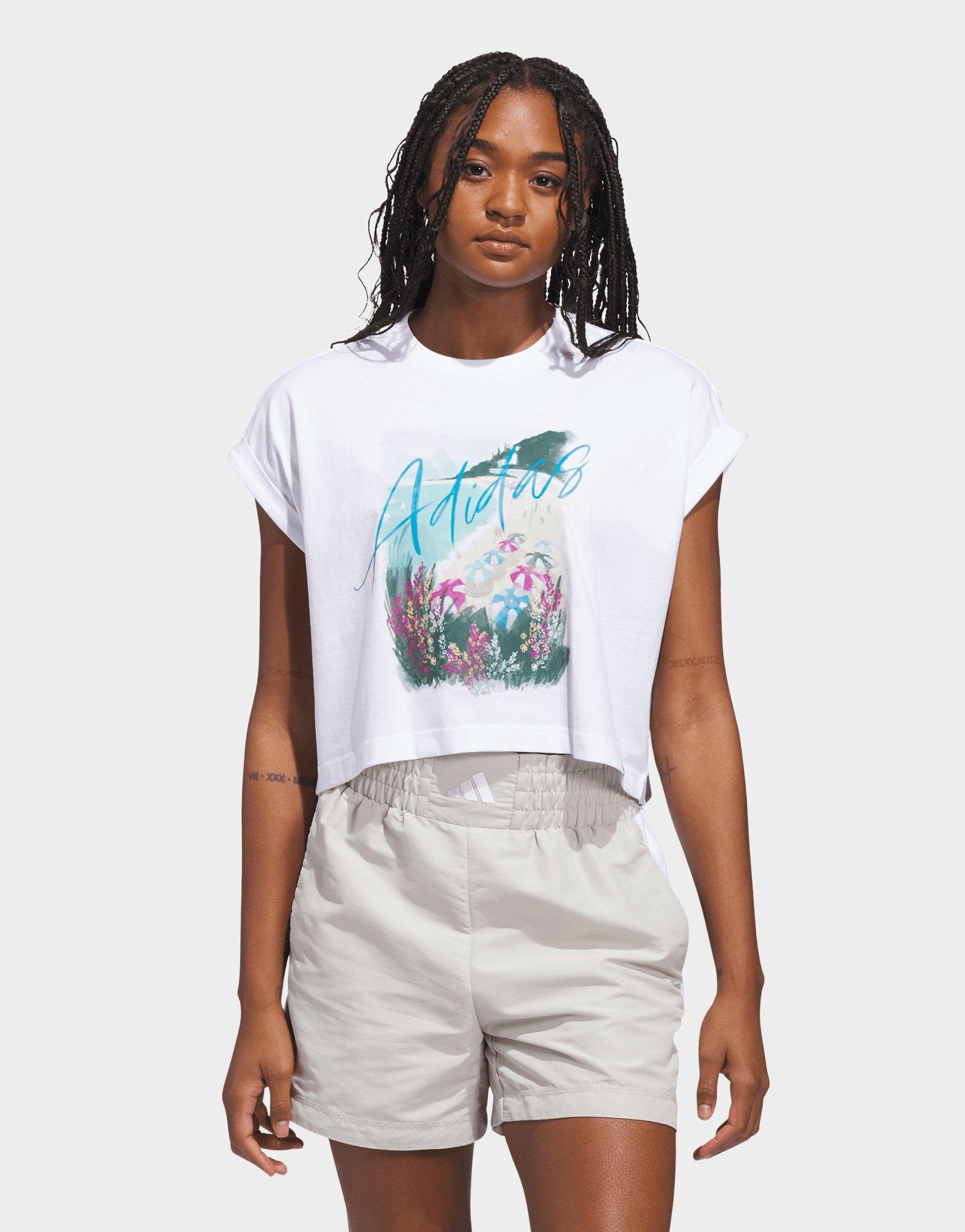adidas T-SHIRT SUMMER ROMANCE GRAPHIC