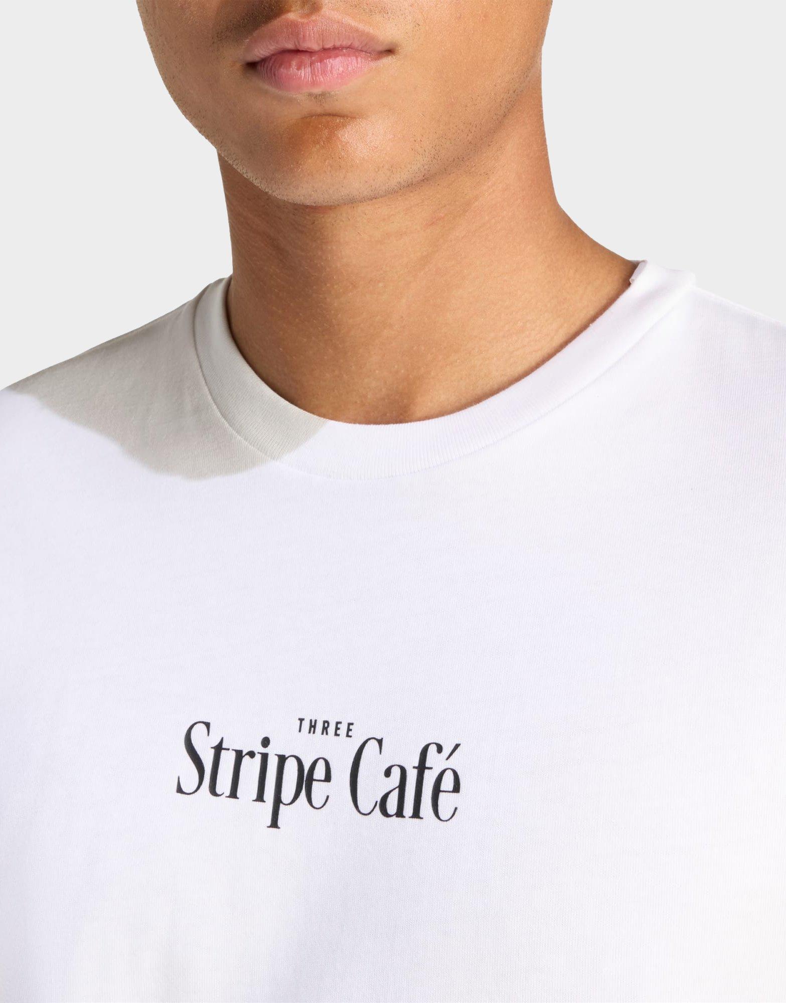 adidas COFFEE CAFE DONUT BOX GRAPHIC T-SHIRT