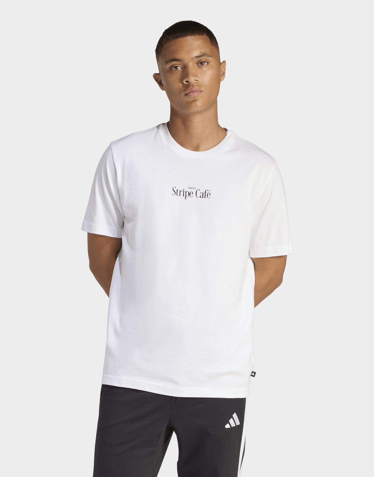 adidas Coffee Cafe Donut Box Graphic T-shirt