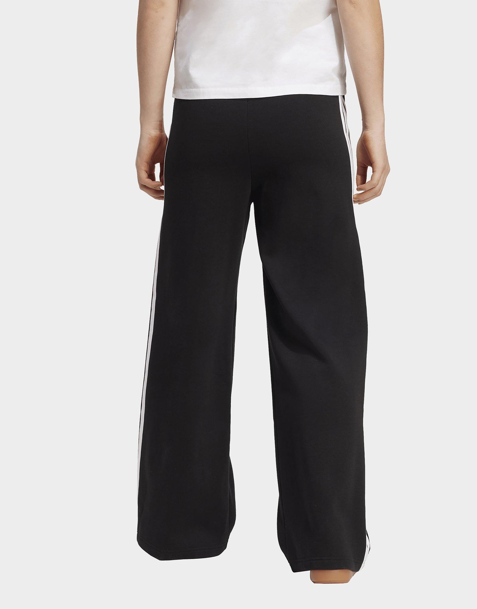 adidas adidas 3-Stripes Fleece Wide Broek