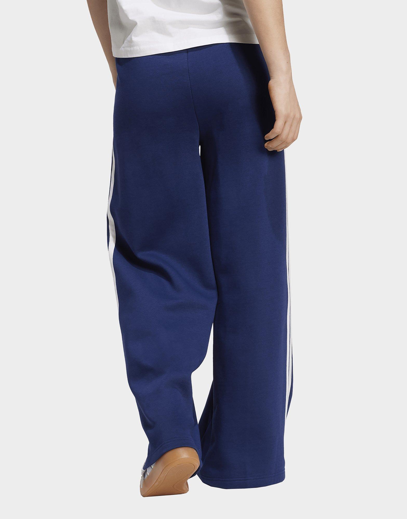 adidas adidas 3-Stripes Fleece Wide Broek