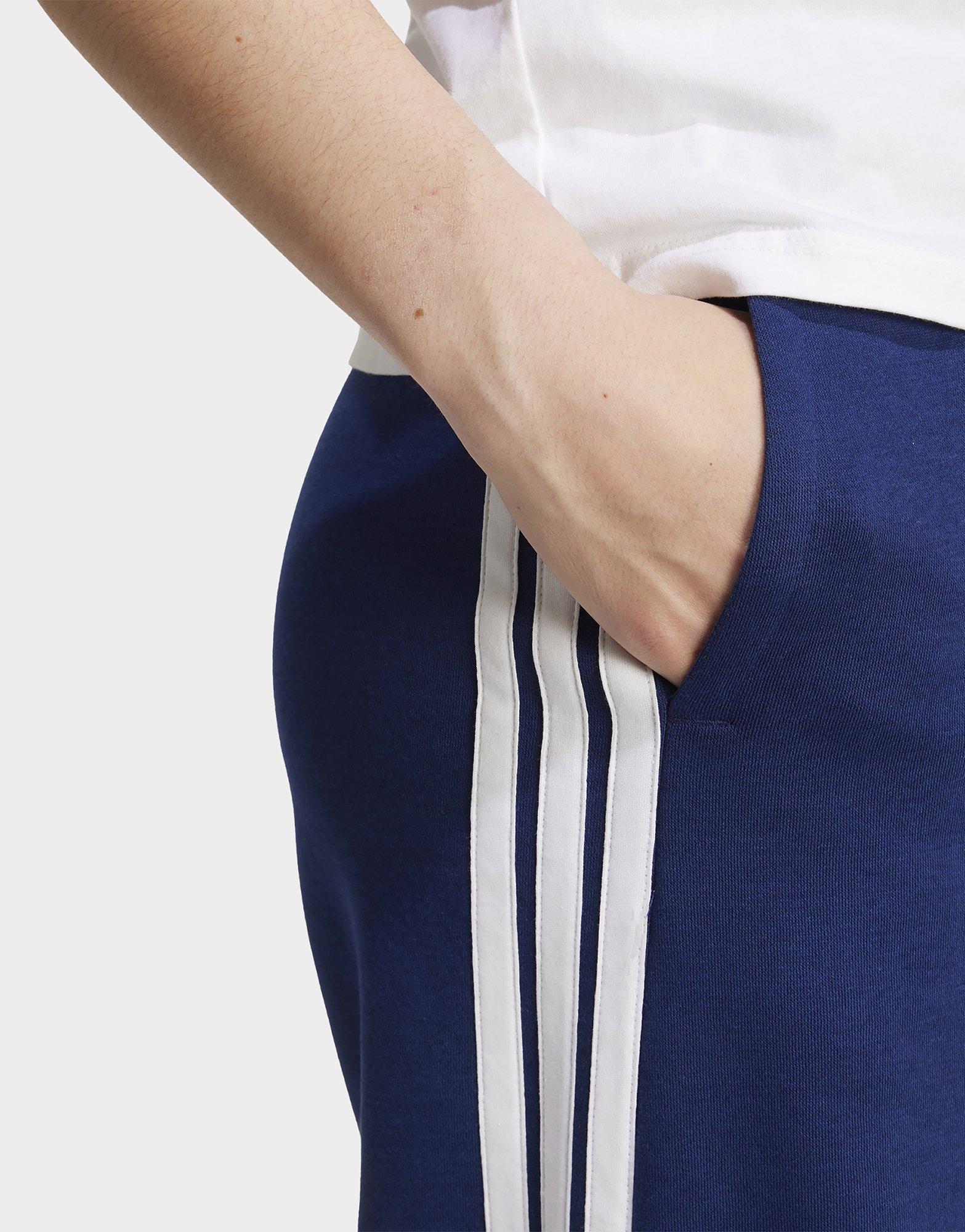 adidas adidas 3-Stripes Fleece Wide Broek